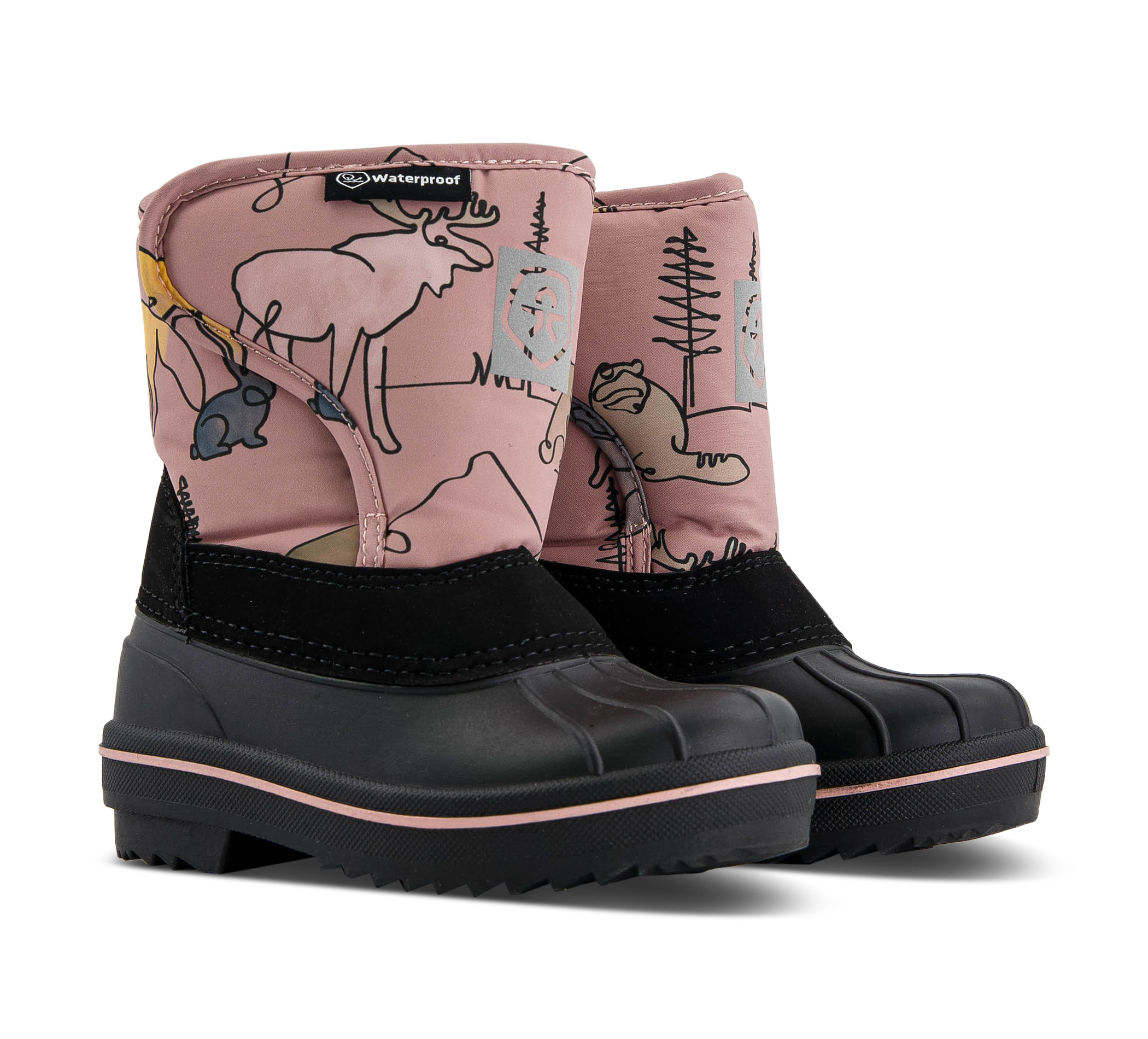 Boots W. Wool & Wp, Aop