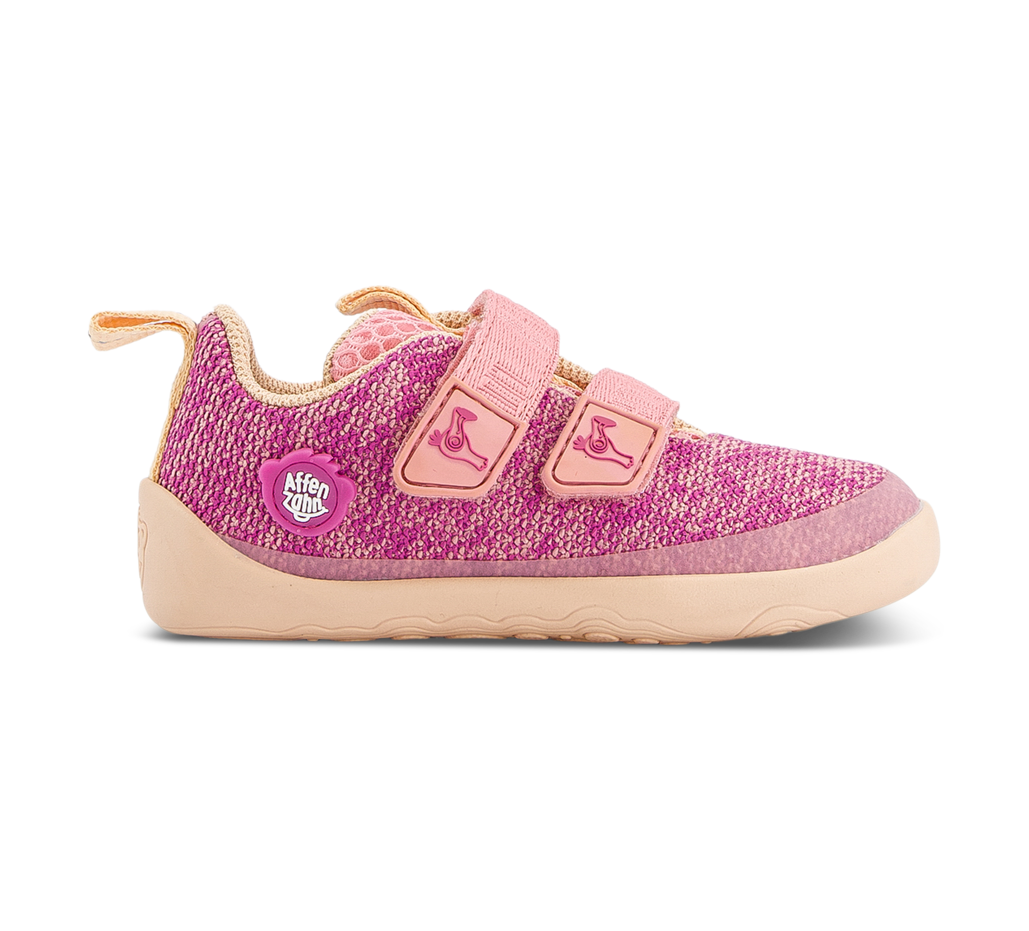 Barfussschuh Knit Happy - Klettschuhe