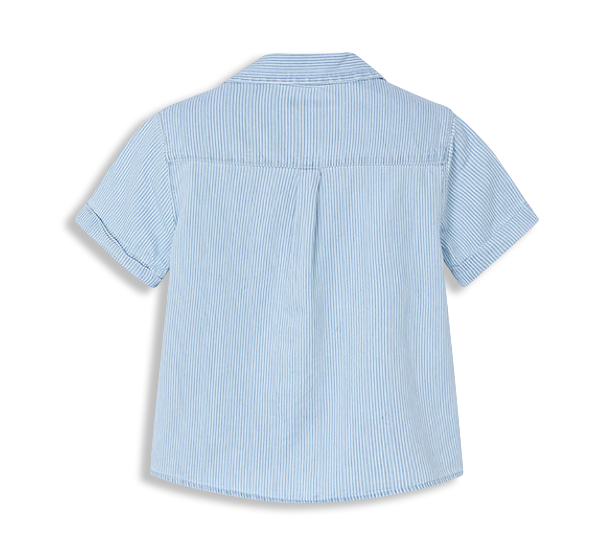 paar Hemd Kurzarm Denim