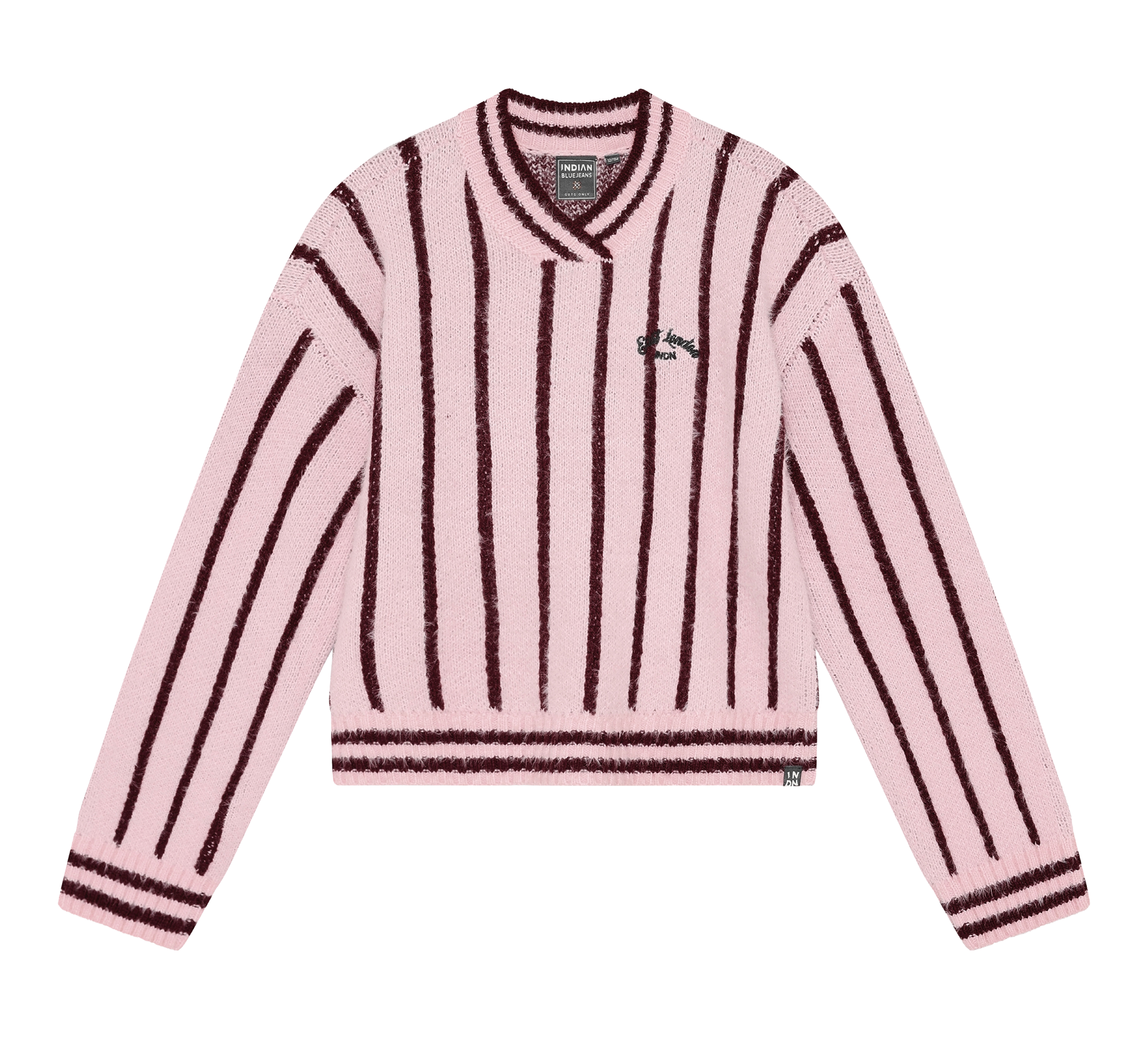 aussen Knitwear Fuzzy Stripe