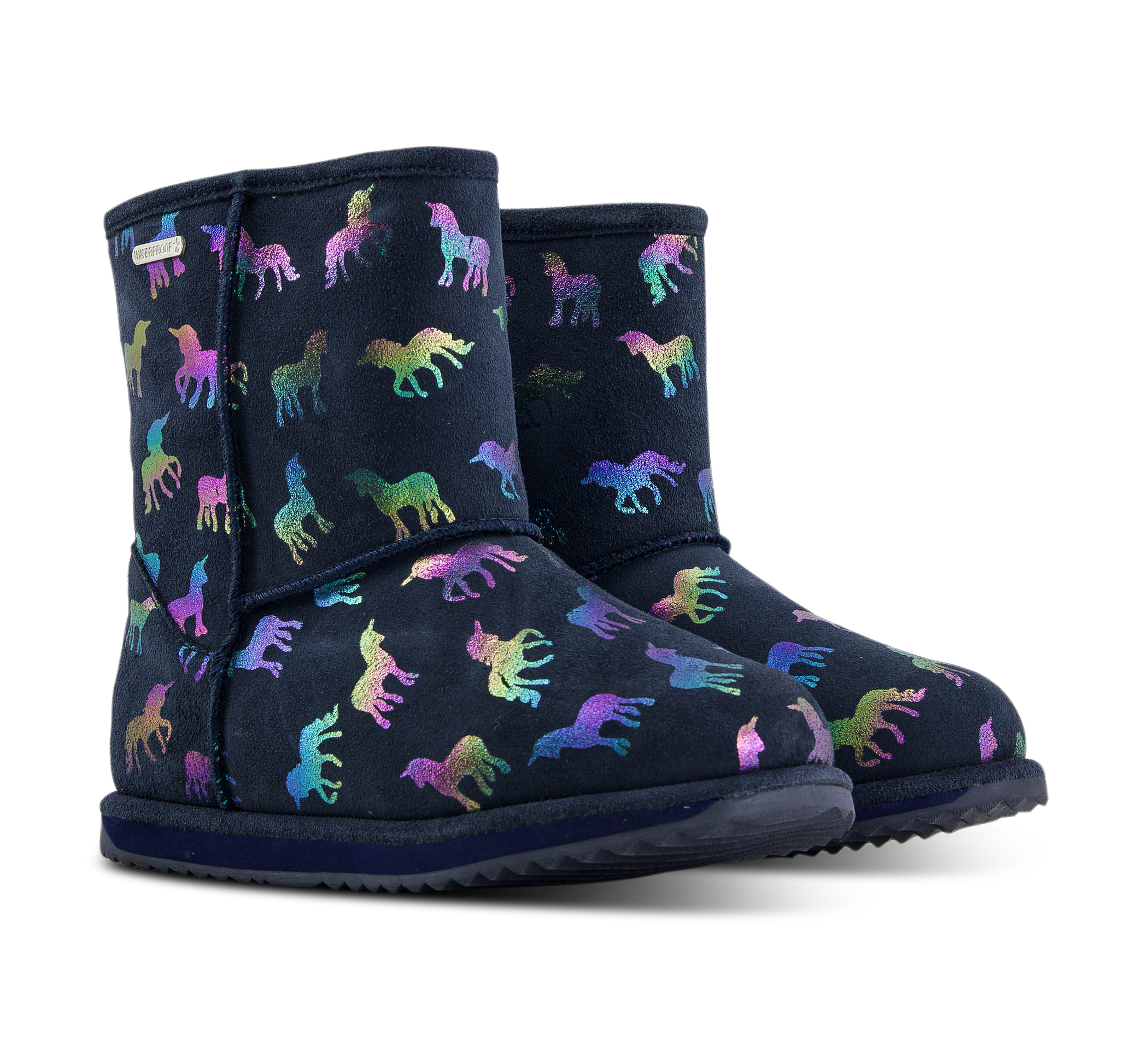 paar Rainbow Unicorn Brumby