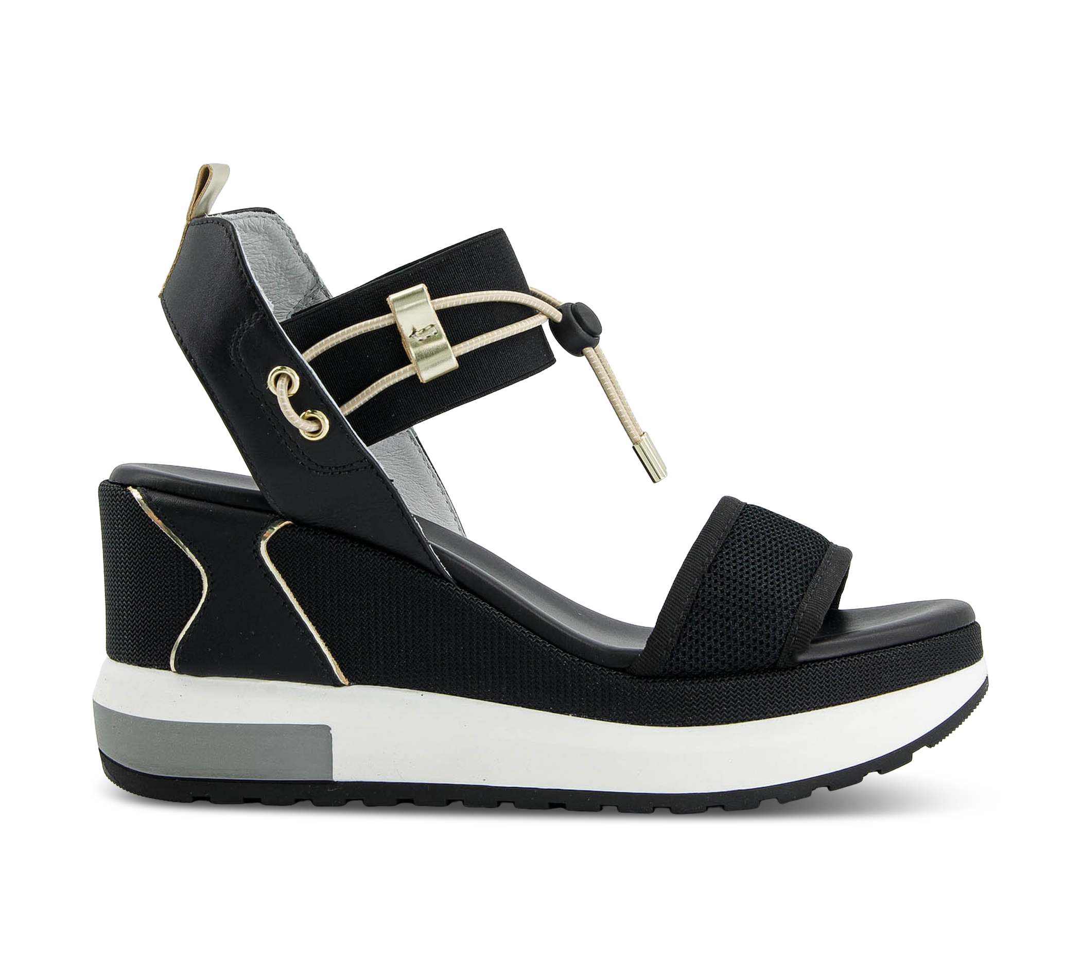 aussen Keilsandaletten