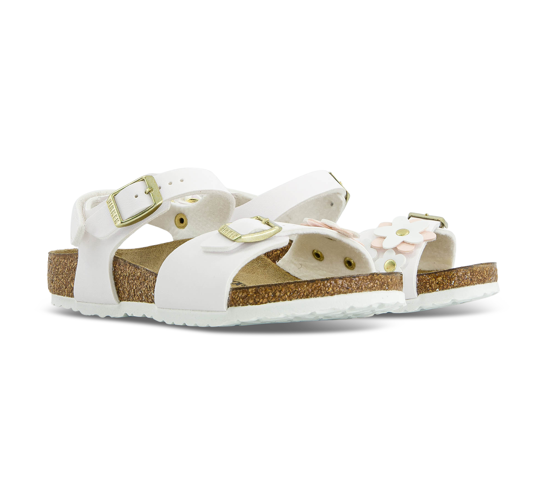 Rio AS Kids Flowers BF White Rio Plain Flowers As Kids Bf