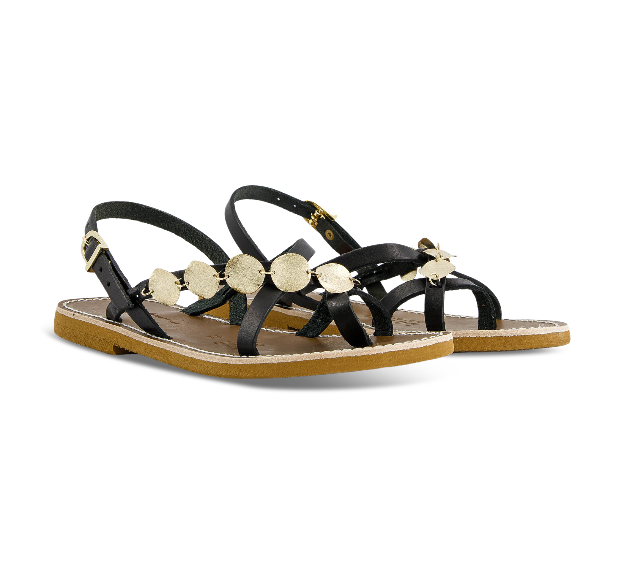 paar Riemchensandalen