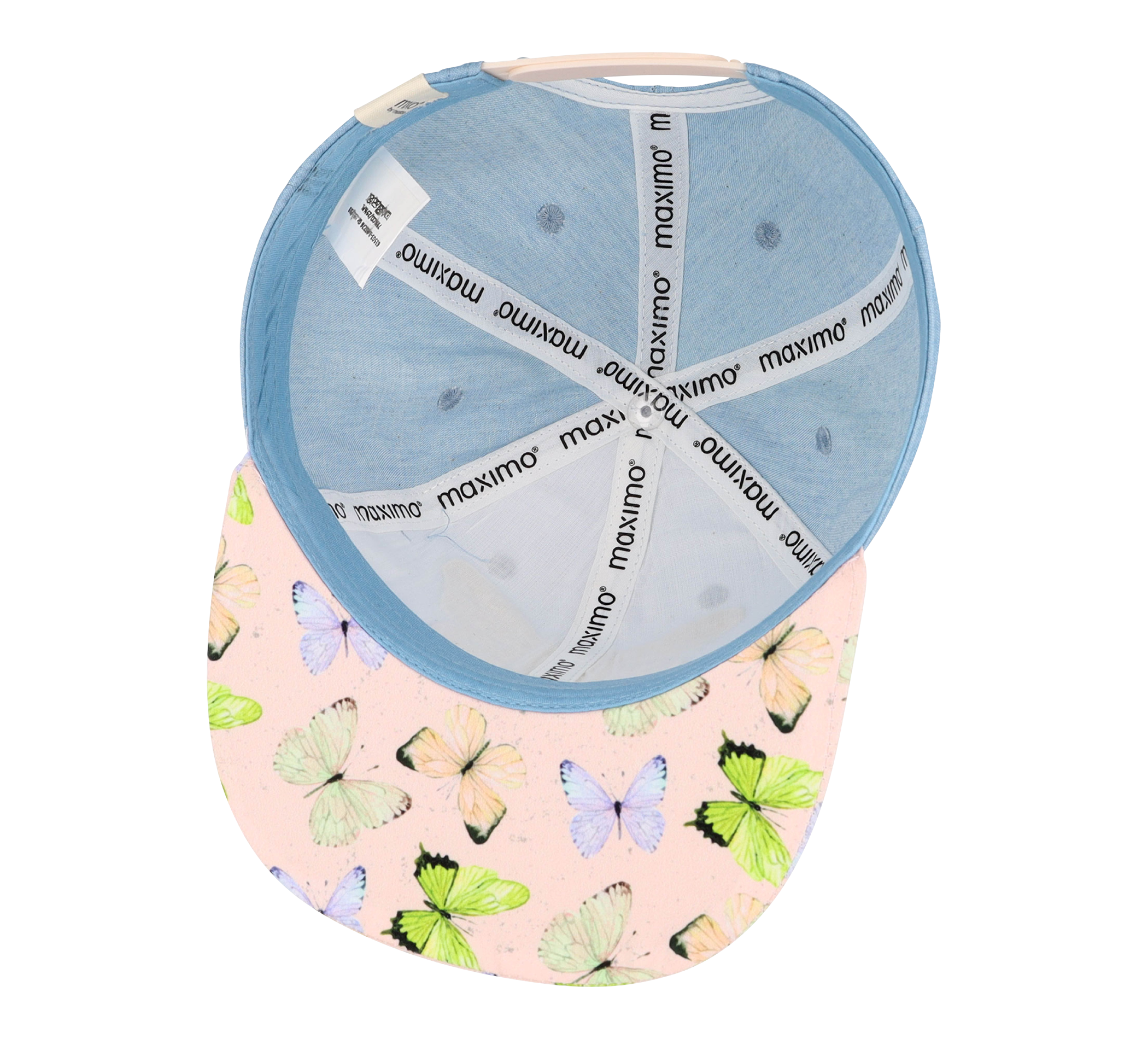 paar Kids Girl-cap Schmetterling