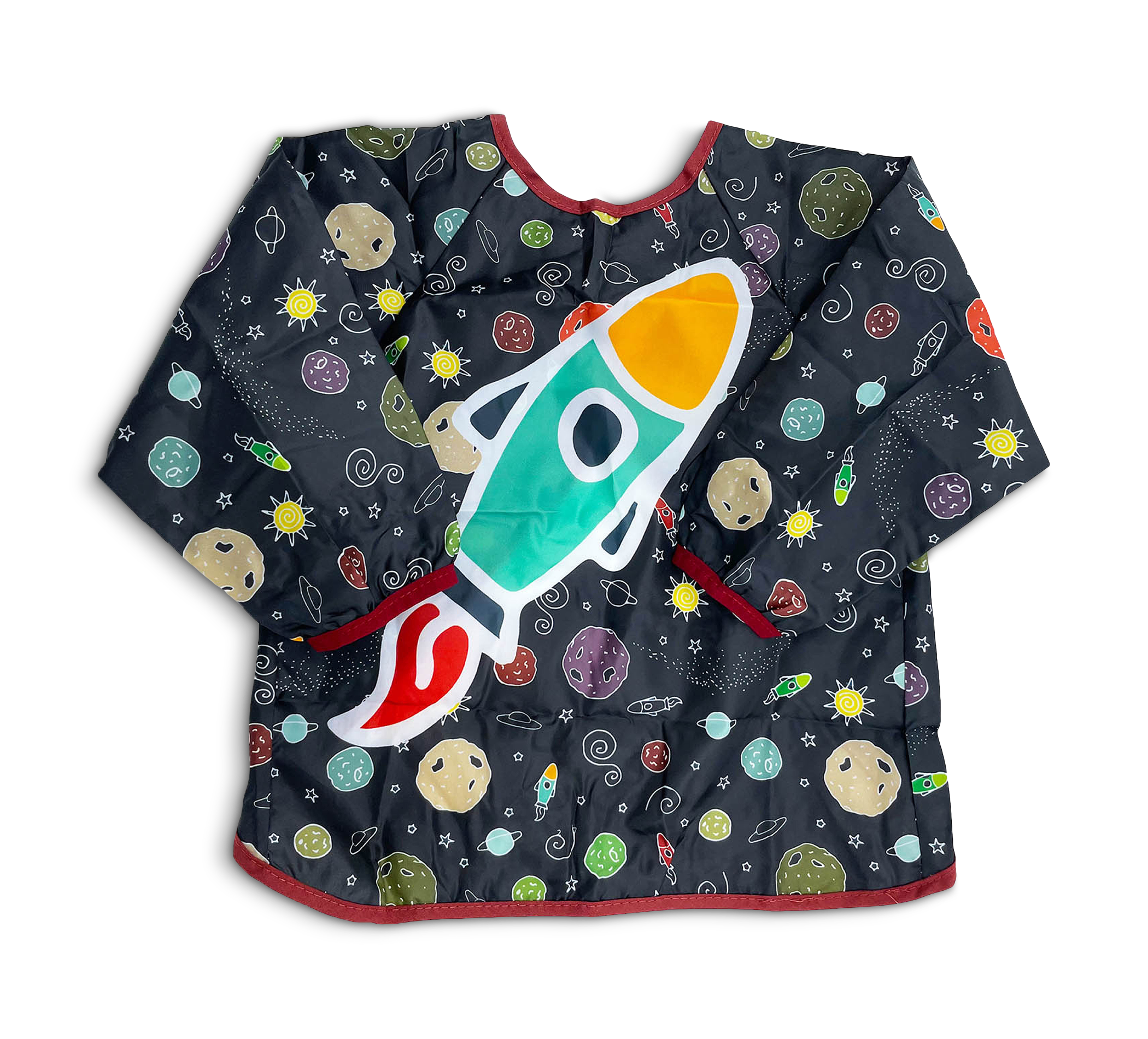 aussen Kinderschürze Weltall