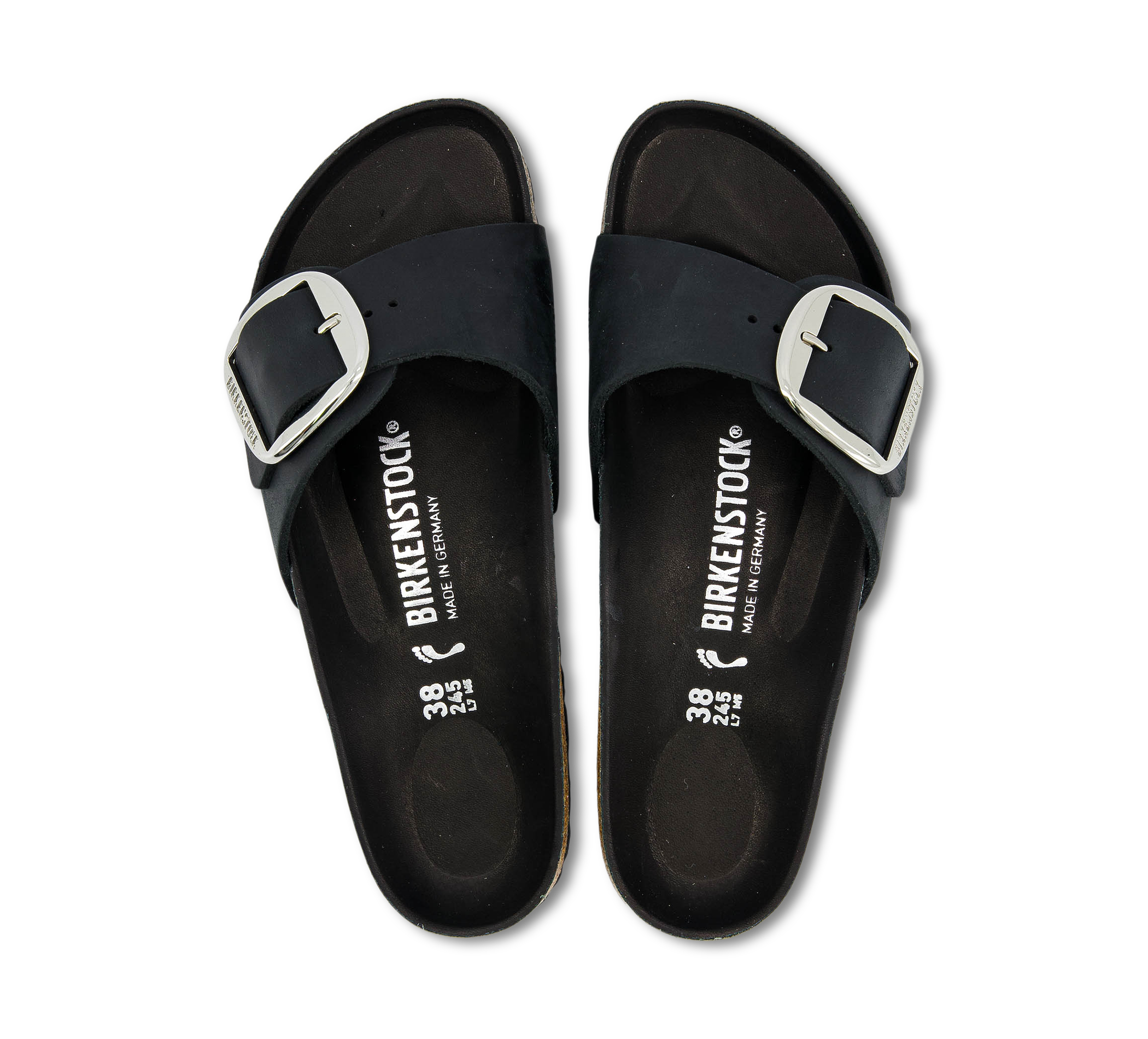 Madrid Big Buckle LEOI Black HEX