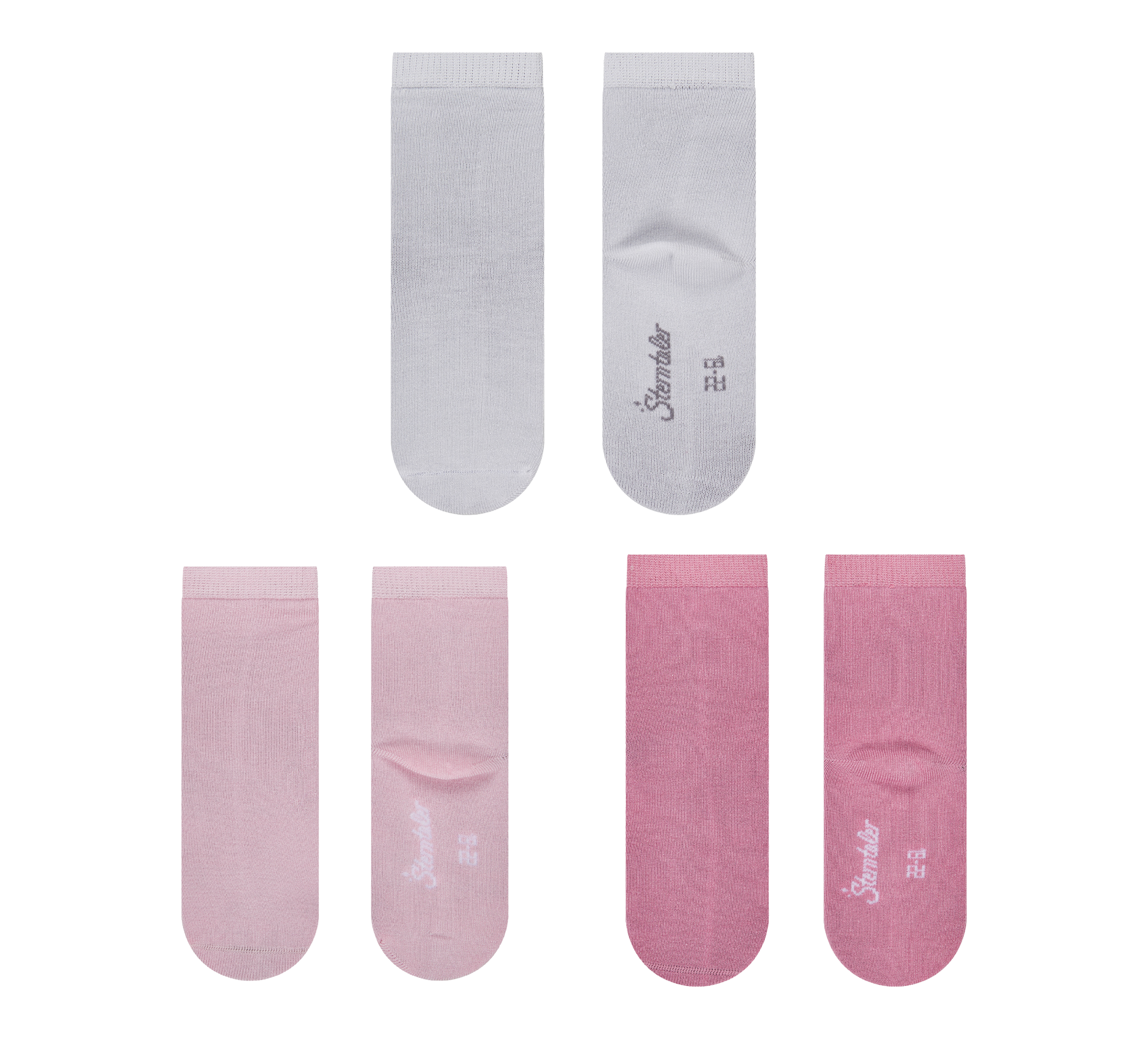 paar Socken 3er Uni Bambus