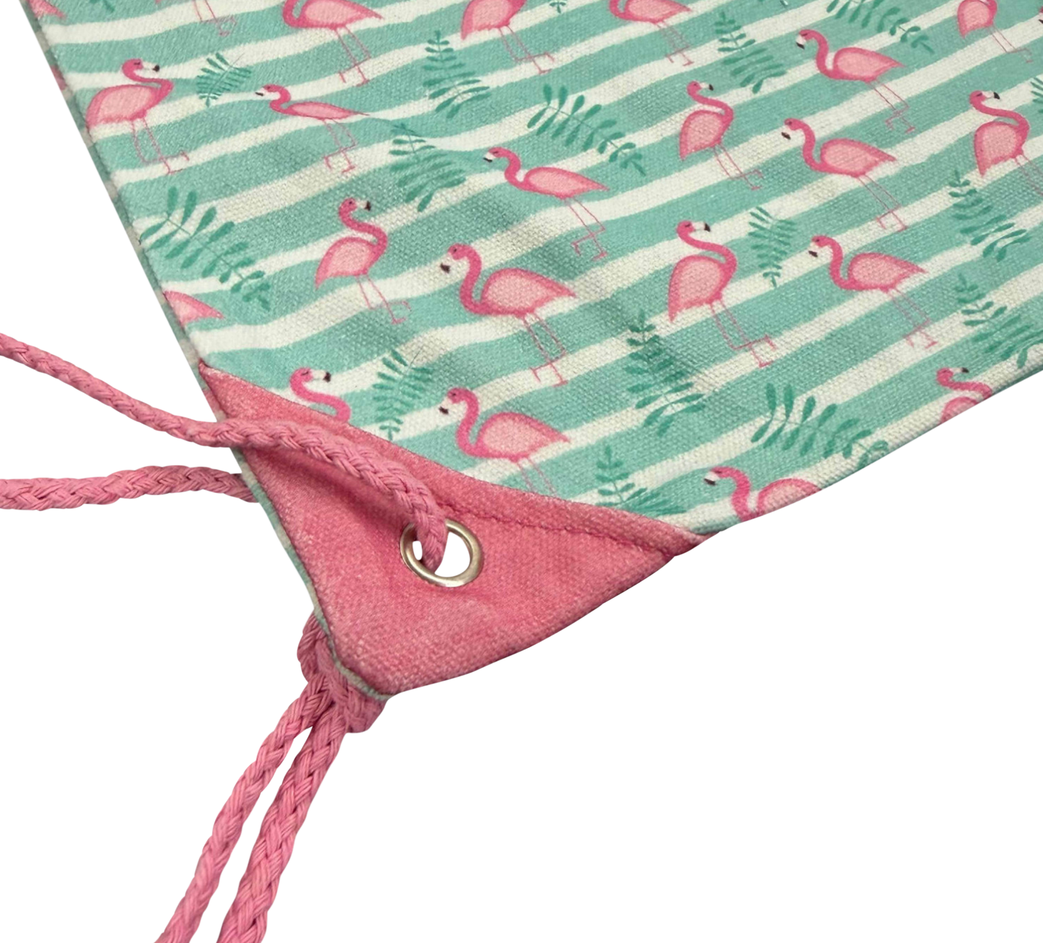 Flamingostreifen - Turnbeutel