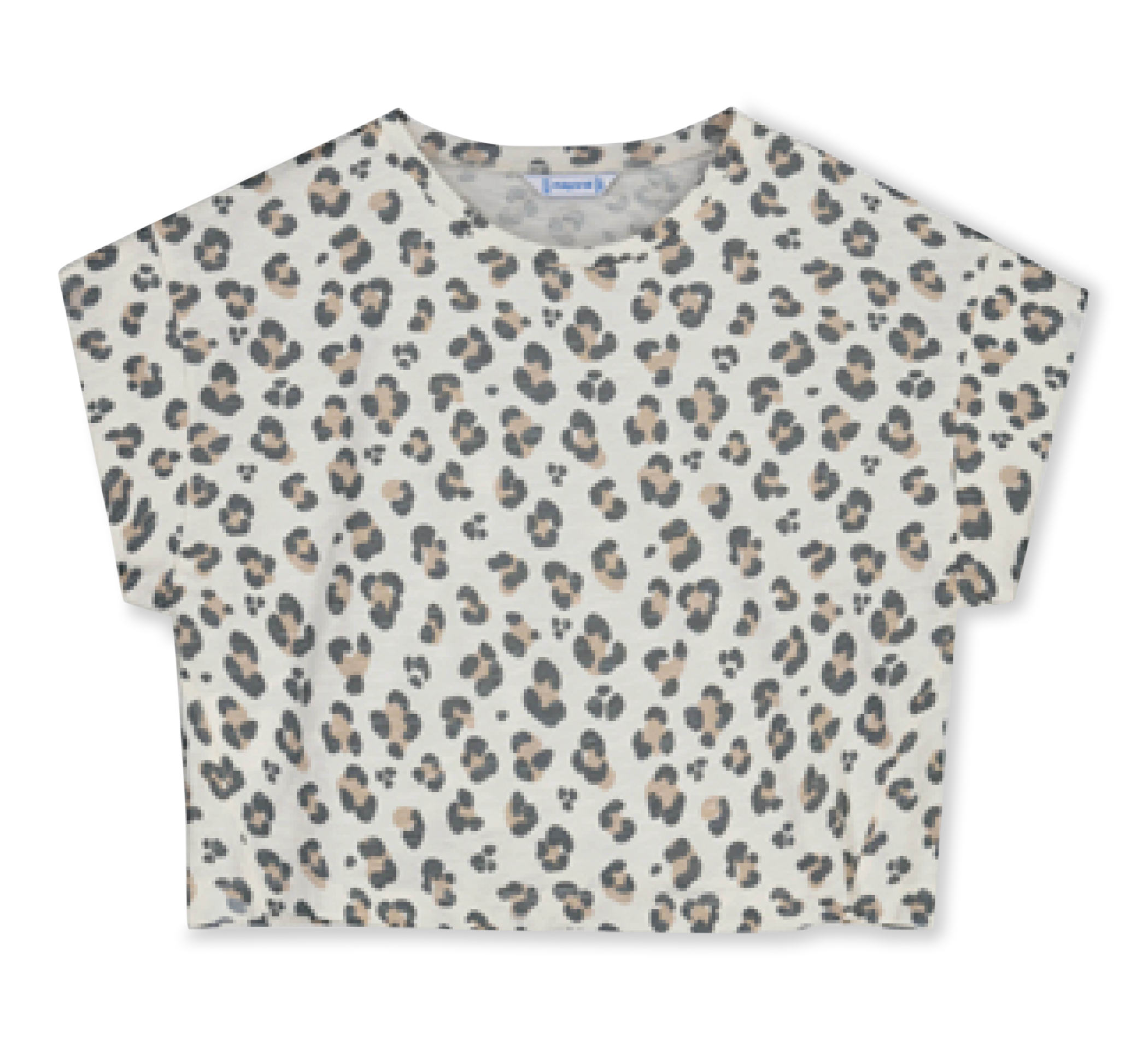T-shirt Leo-print