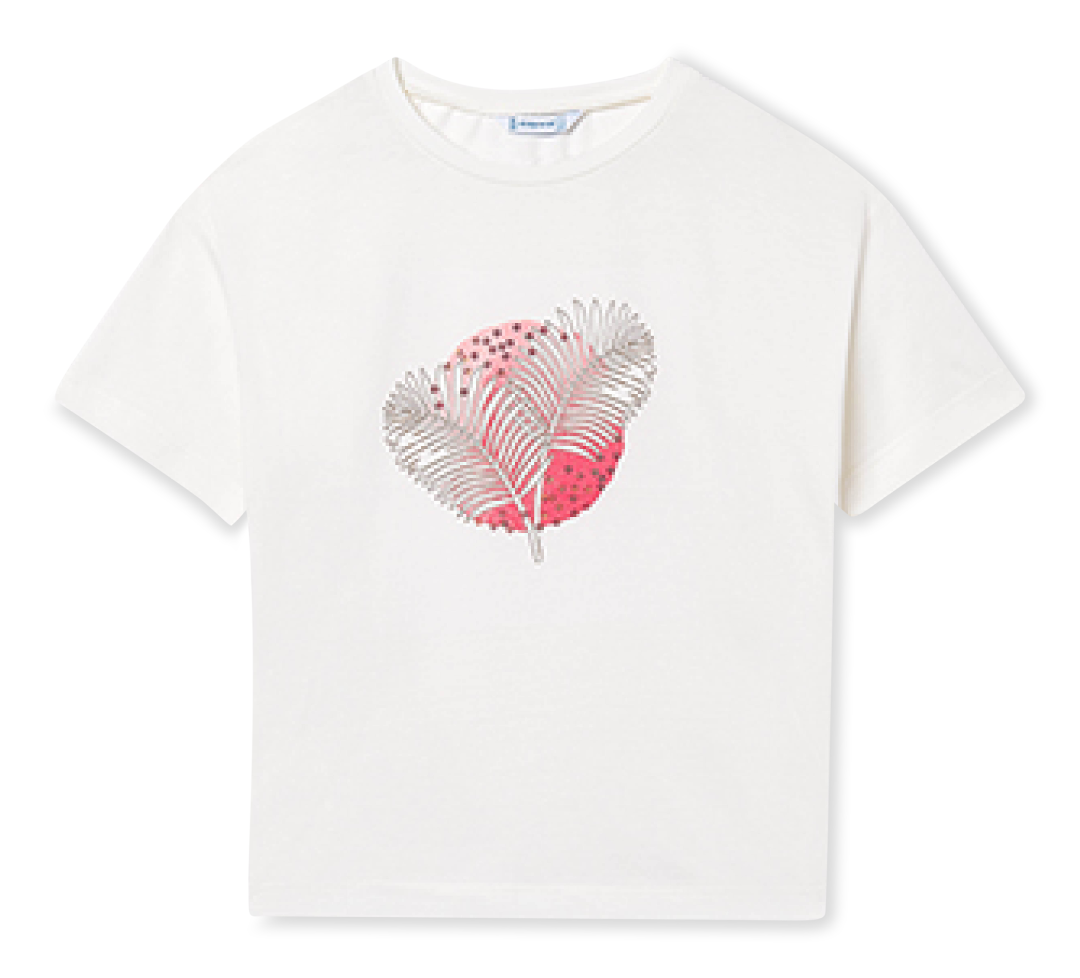 aussen T-shirt Druck