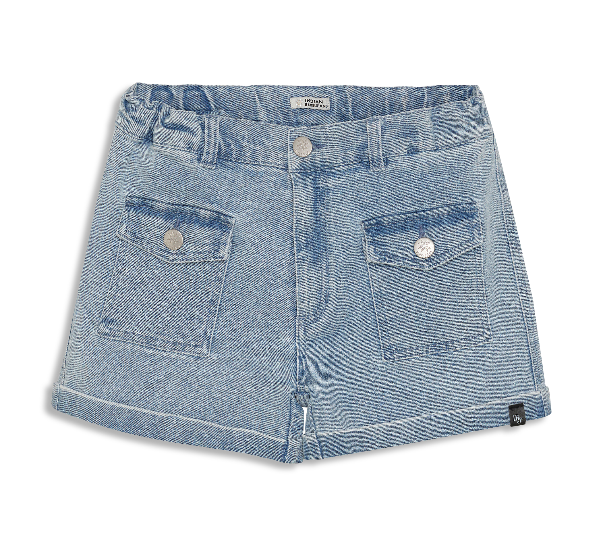 aussen Denim Cargo Shorts