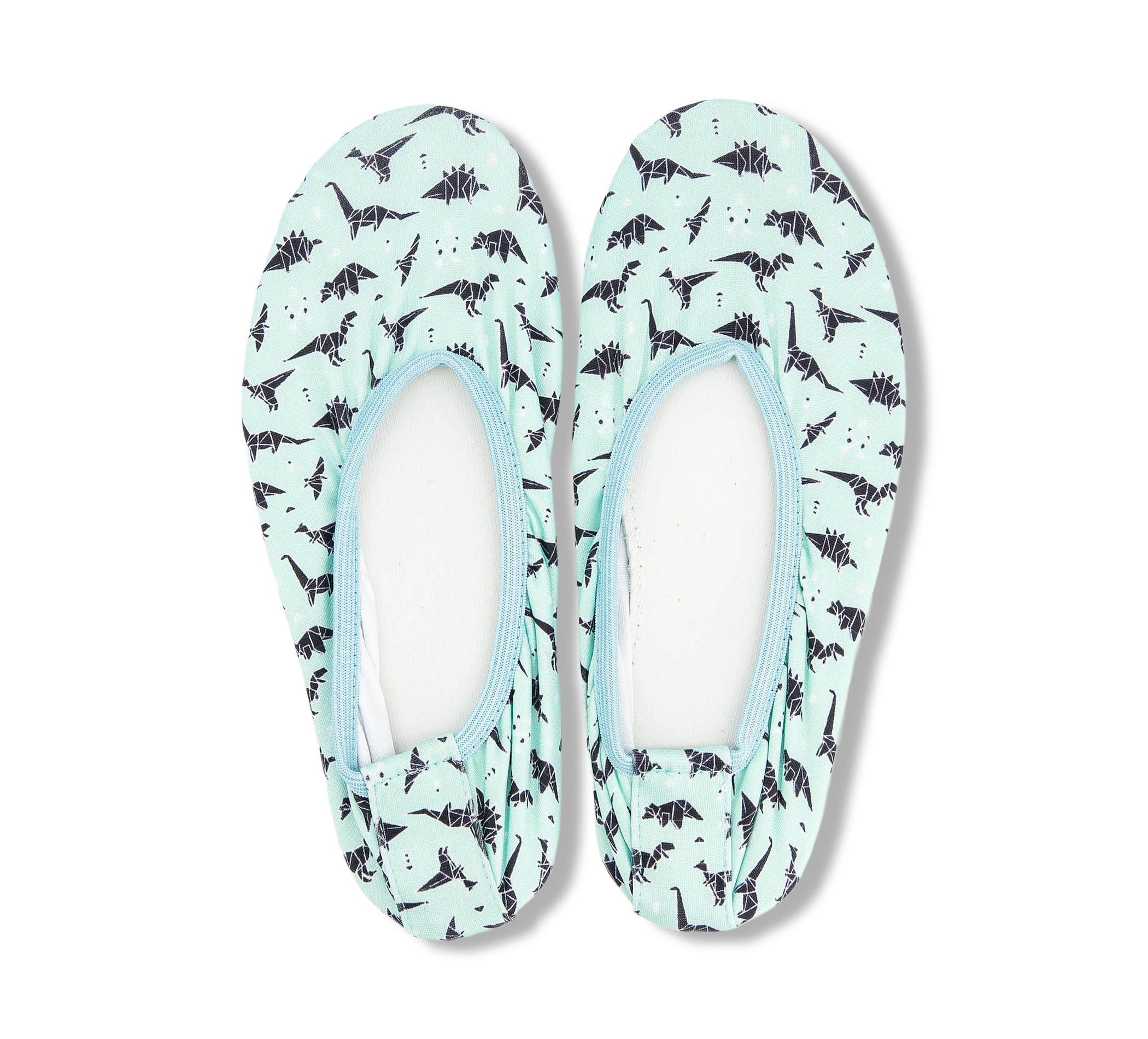 oben Dinorigami - Gymnastikschuhe