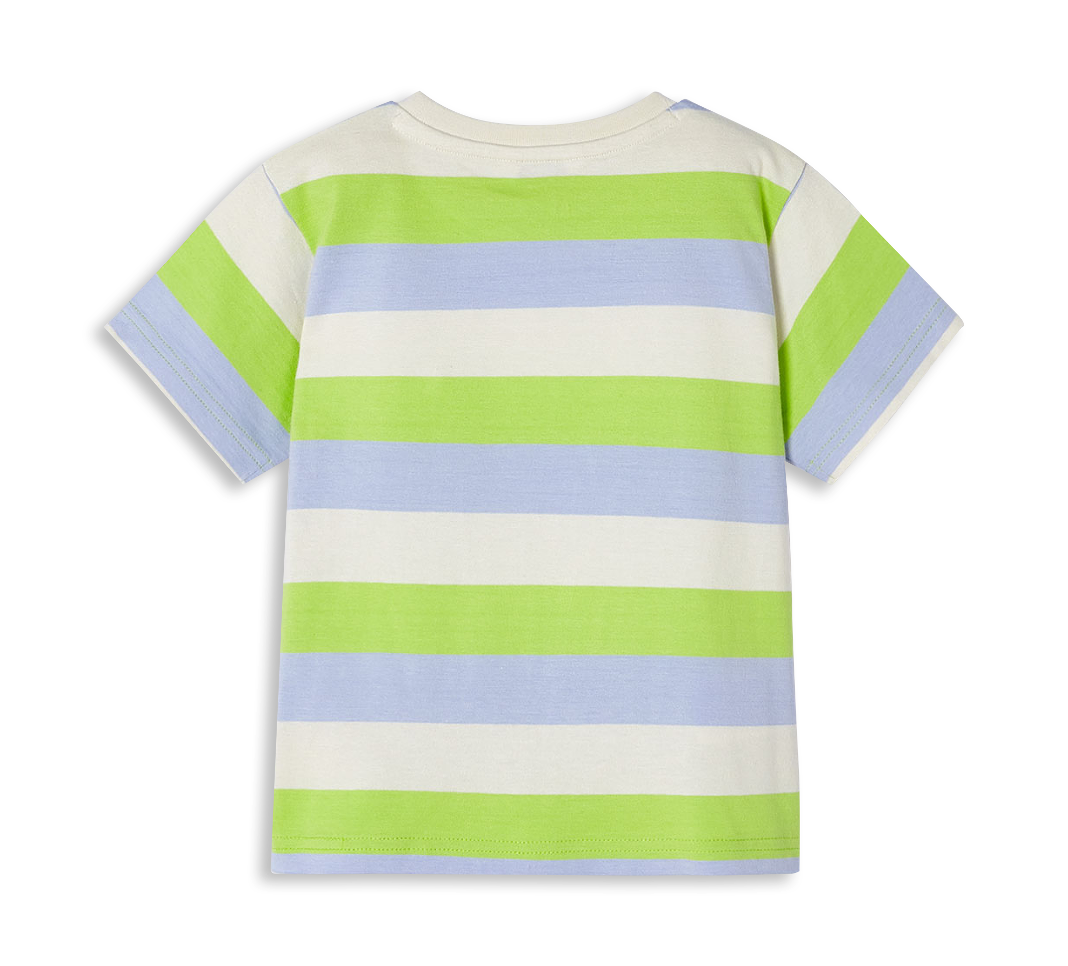 paar T-shirt Kurzarm Streifen