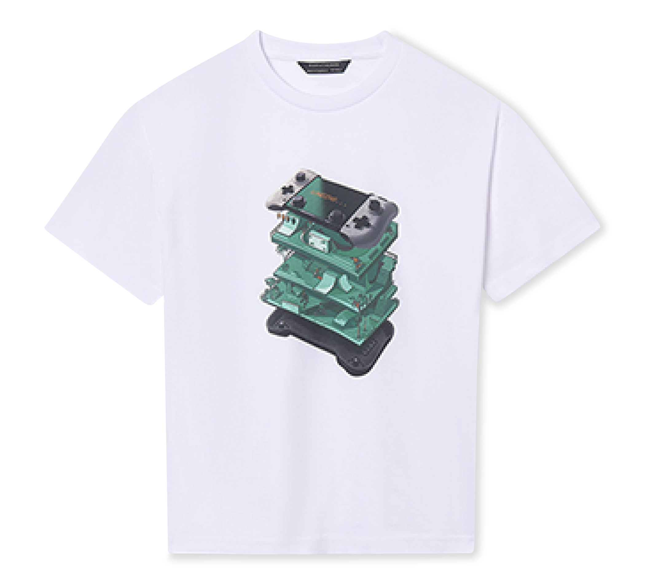 T-shirt Gamecontroler White