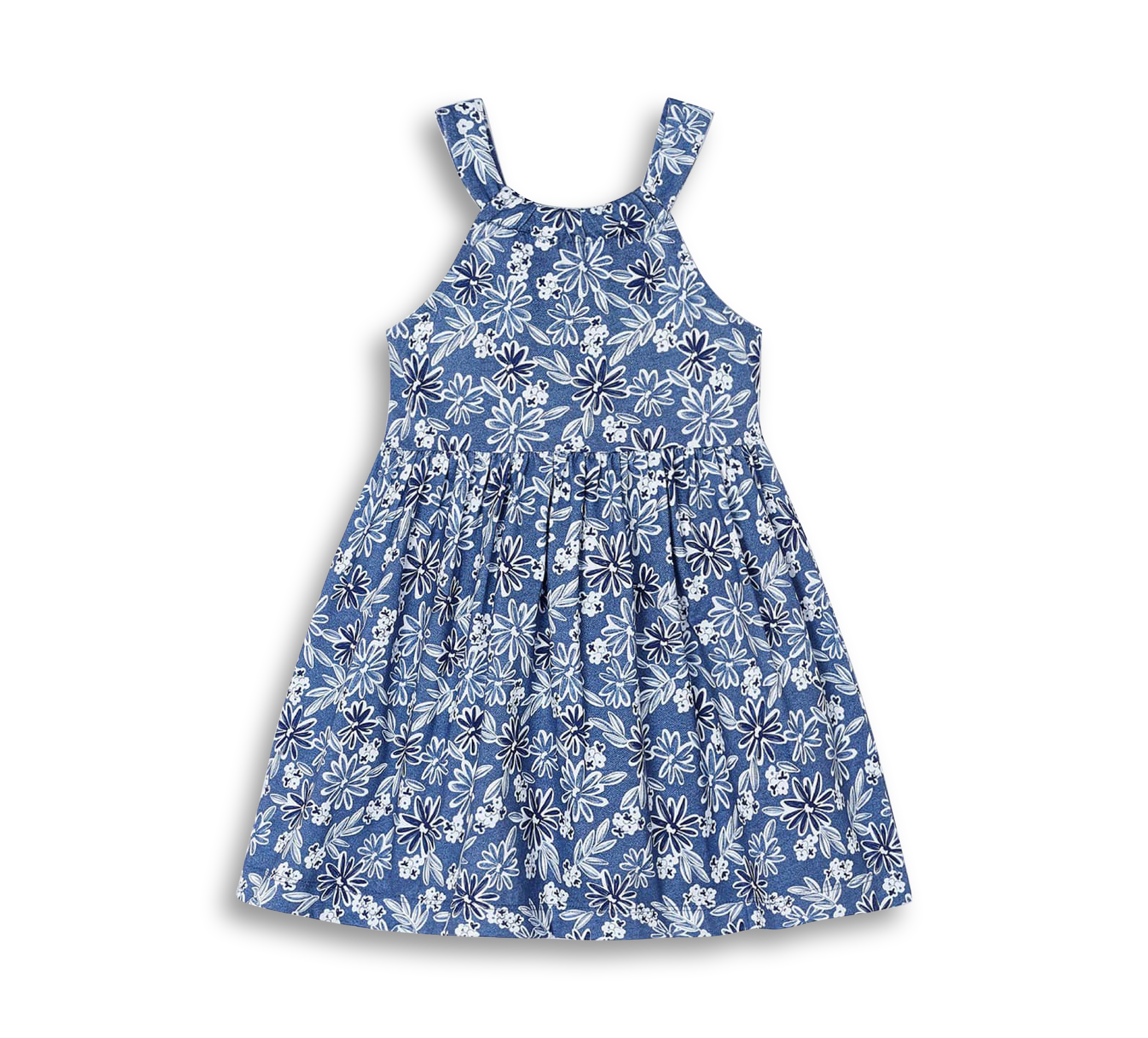 aussen Kleid Bedruckt