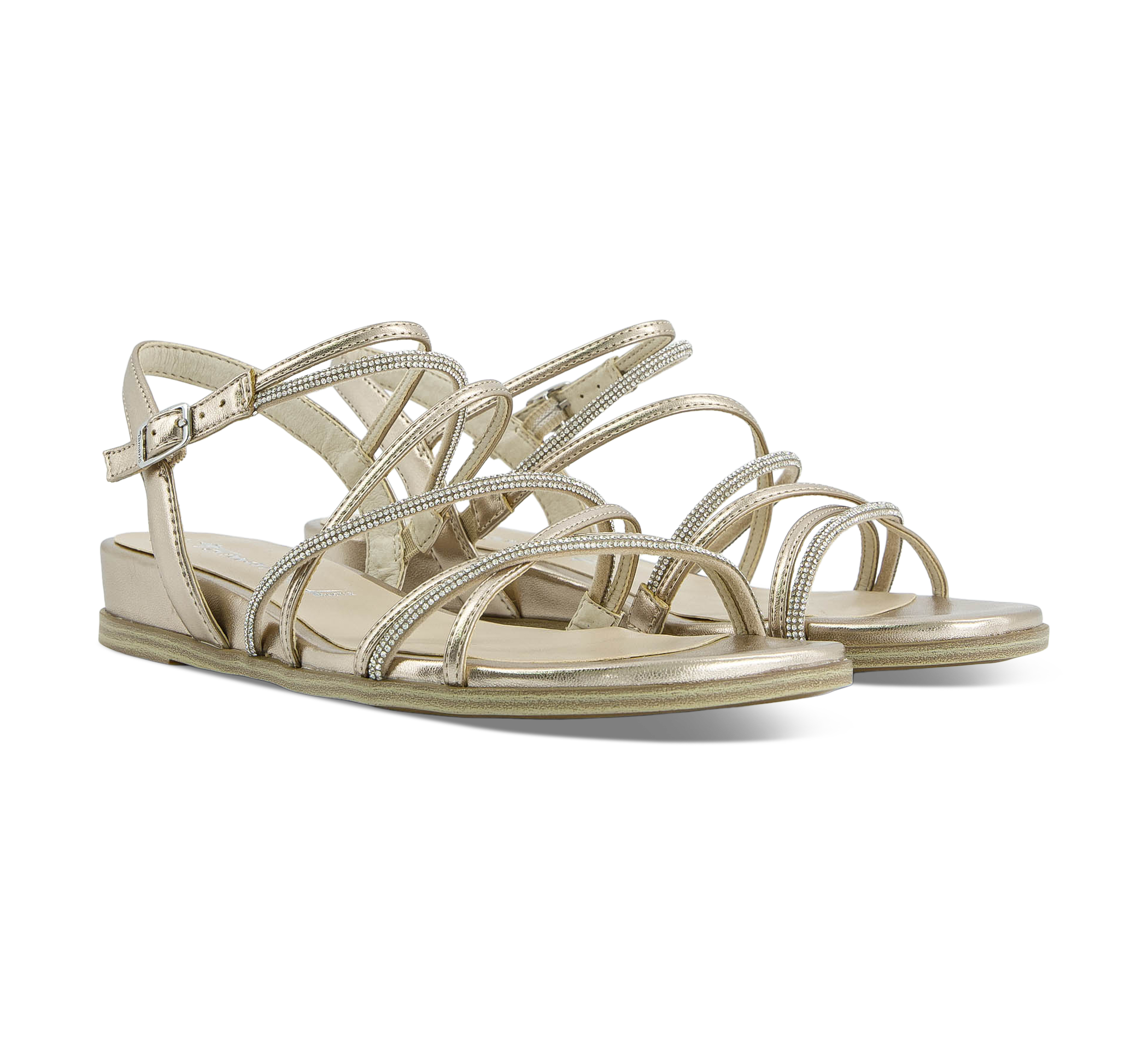 Da.-Sandalette Riemchensandalen