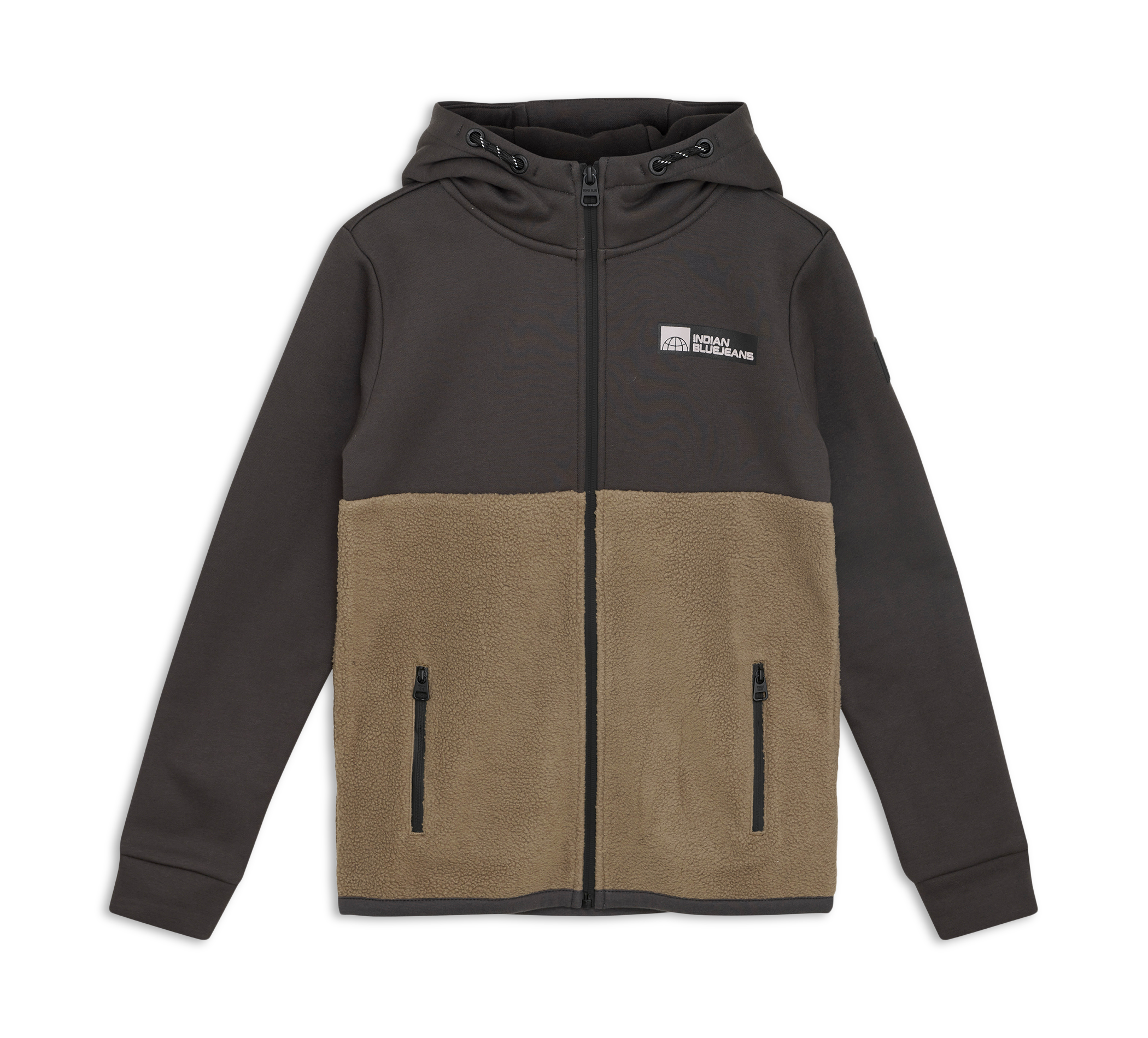 aussen Hooded Zip Jacket Fleece