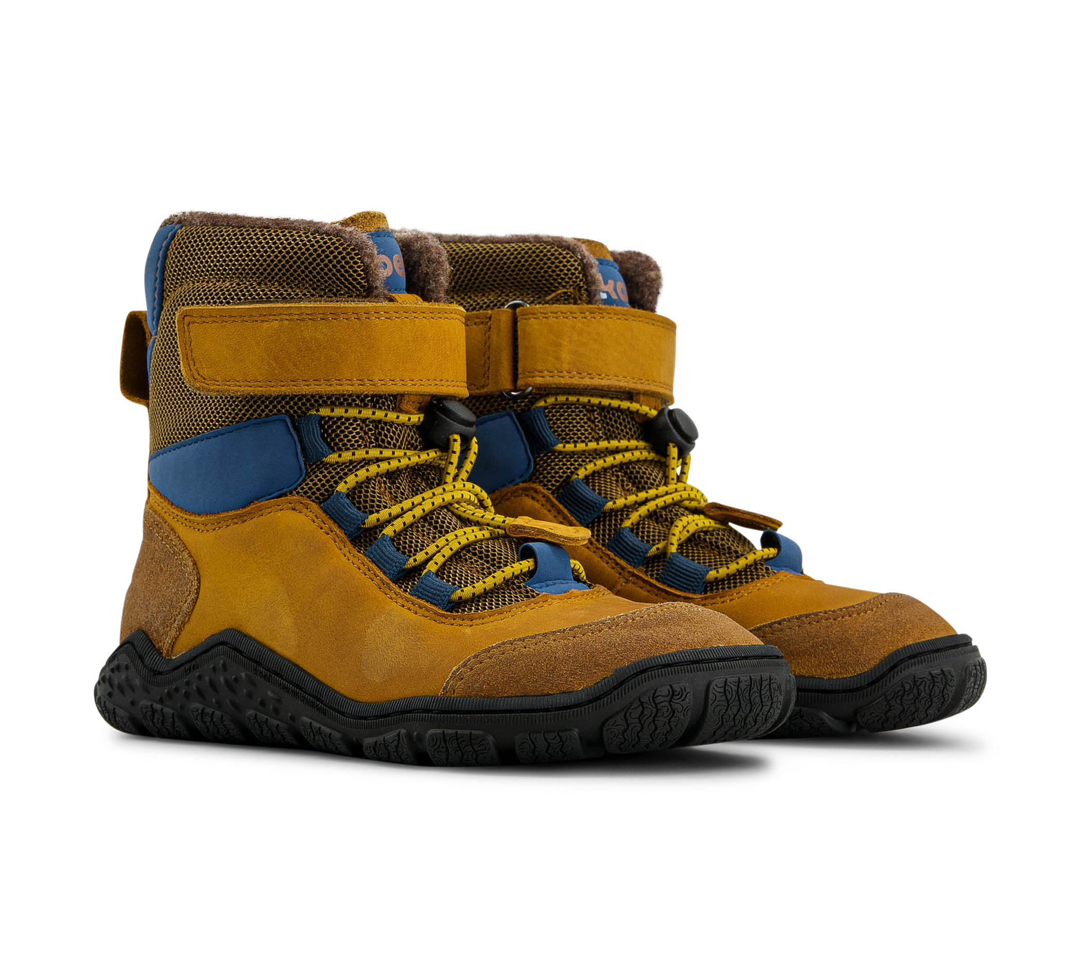paar Barefoot Shoes Velcro/elast