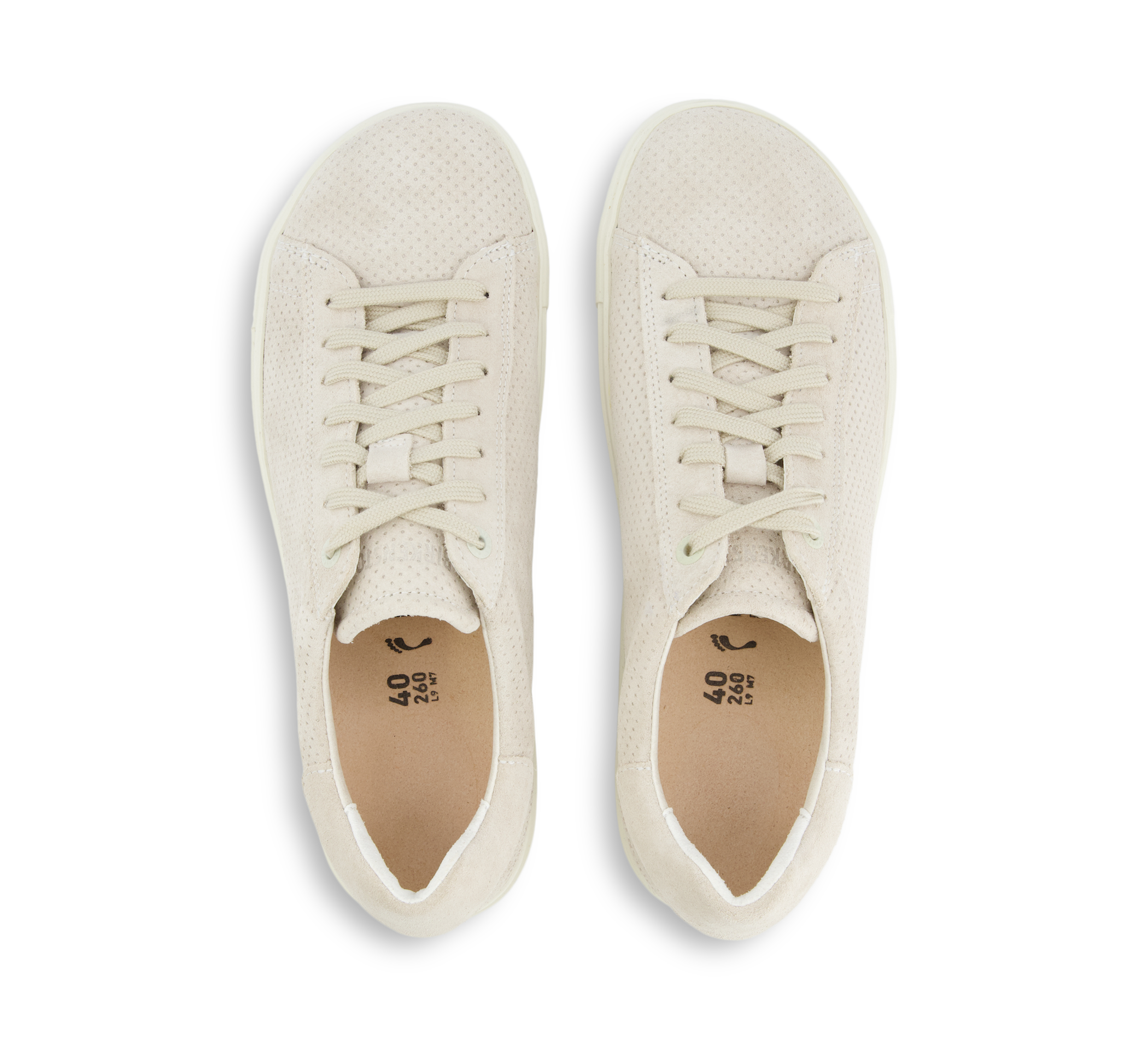 Bend Low Emboss Suede LEVE Antique White