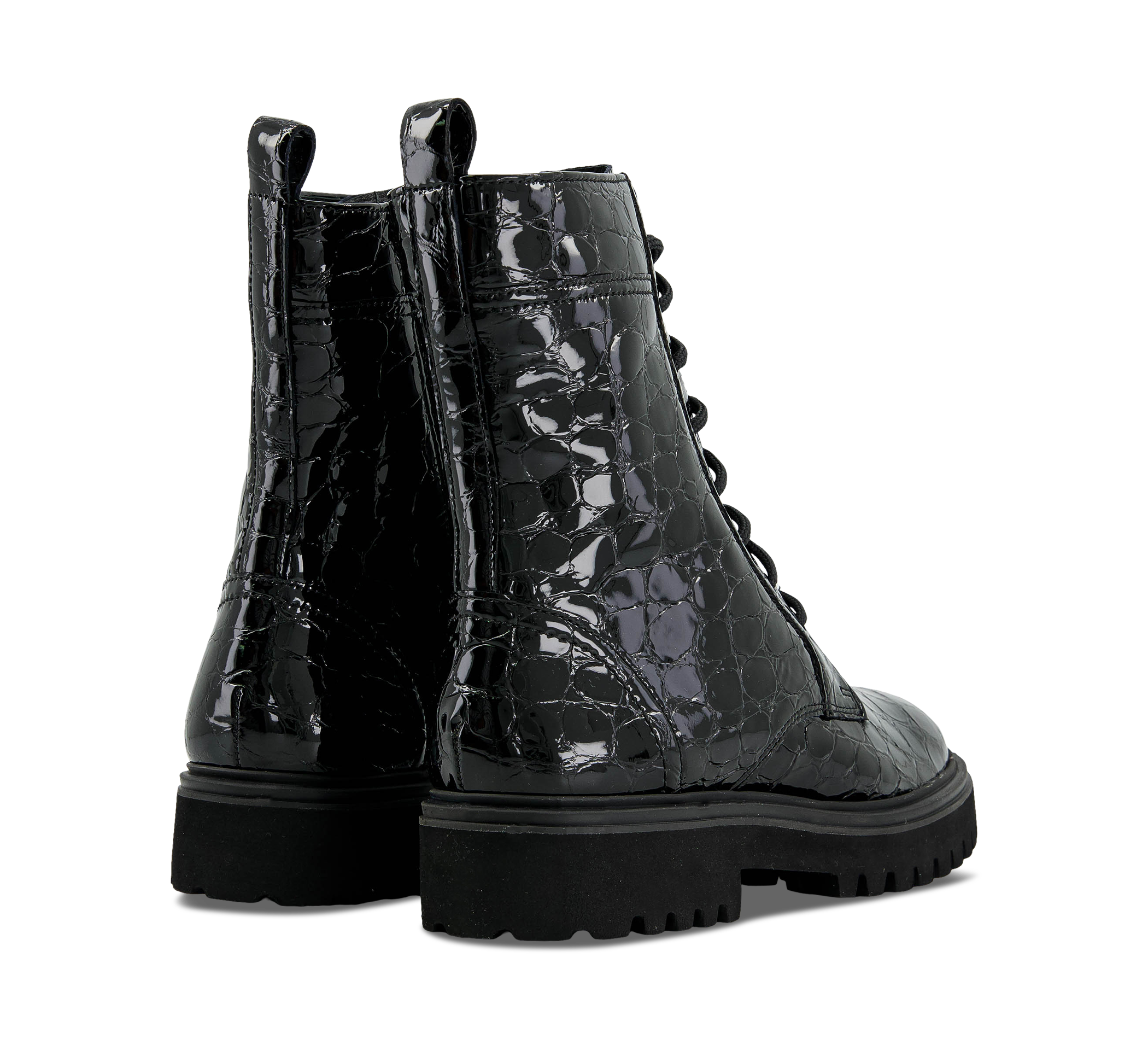 Damen Stiefel Schnürer