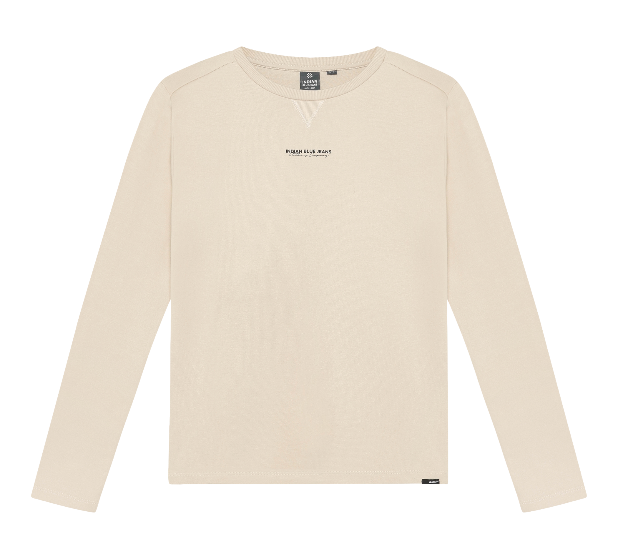 aussen T-shirt Ls Chest And Backprint