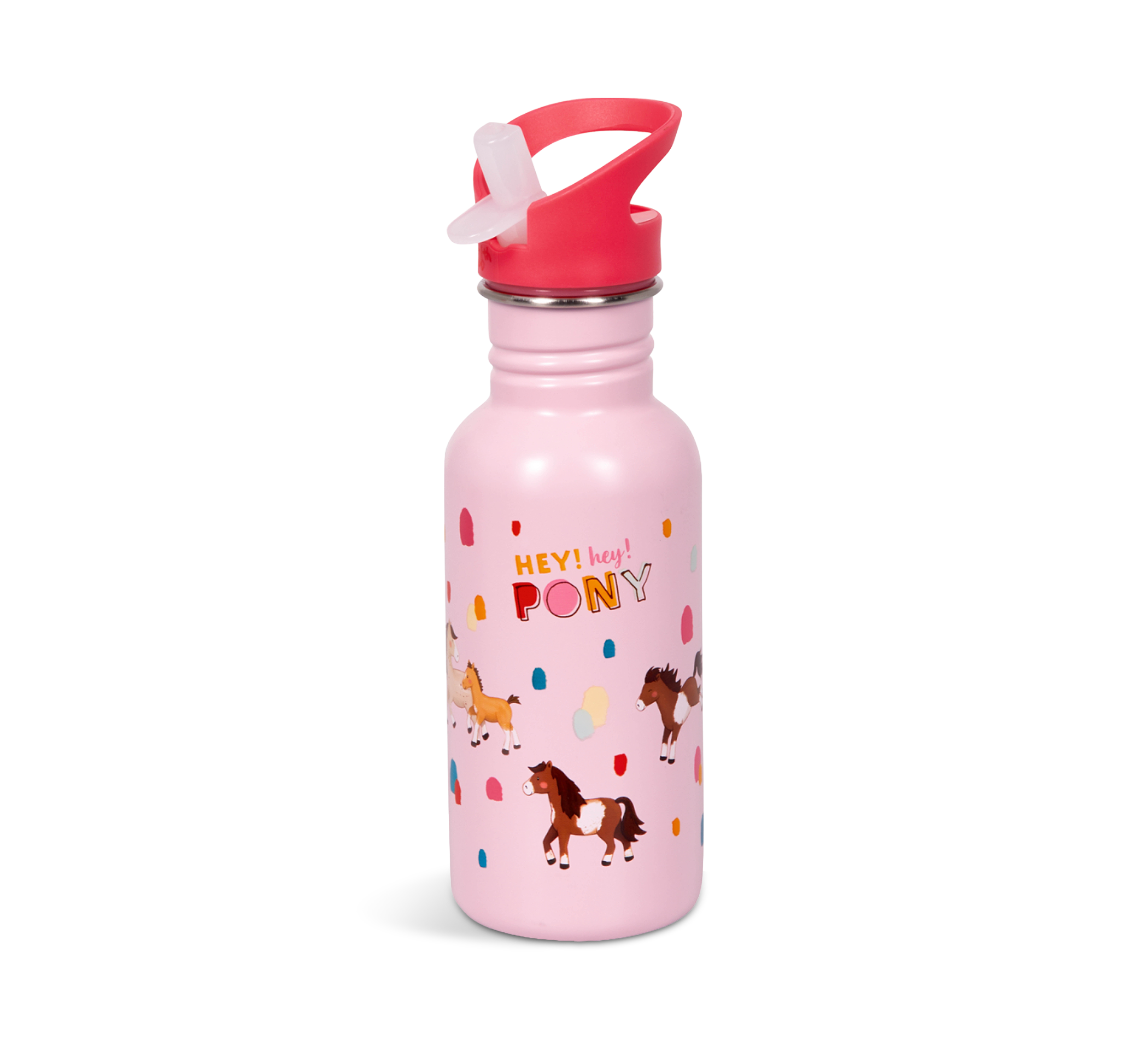 aussen Edelstahlflasche Ponyhof