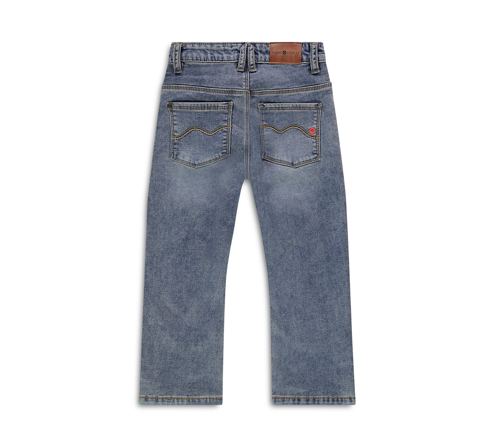 Girls Denim Wide Leg