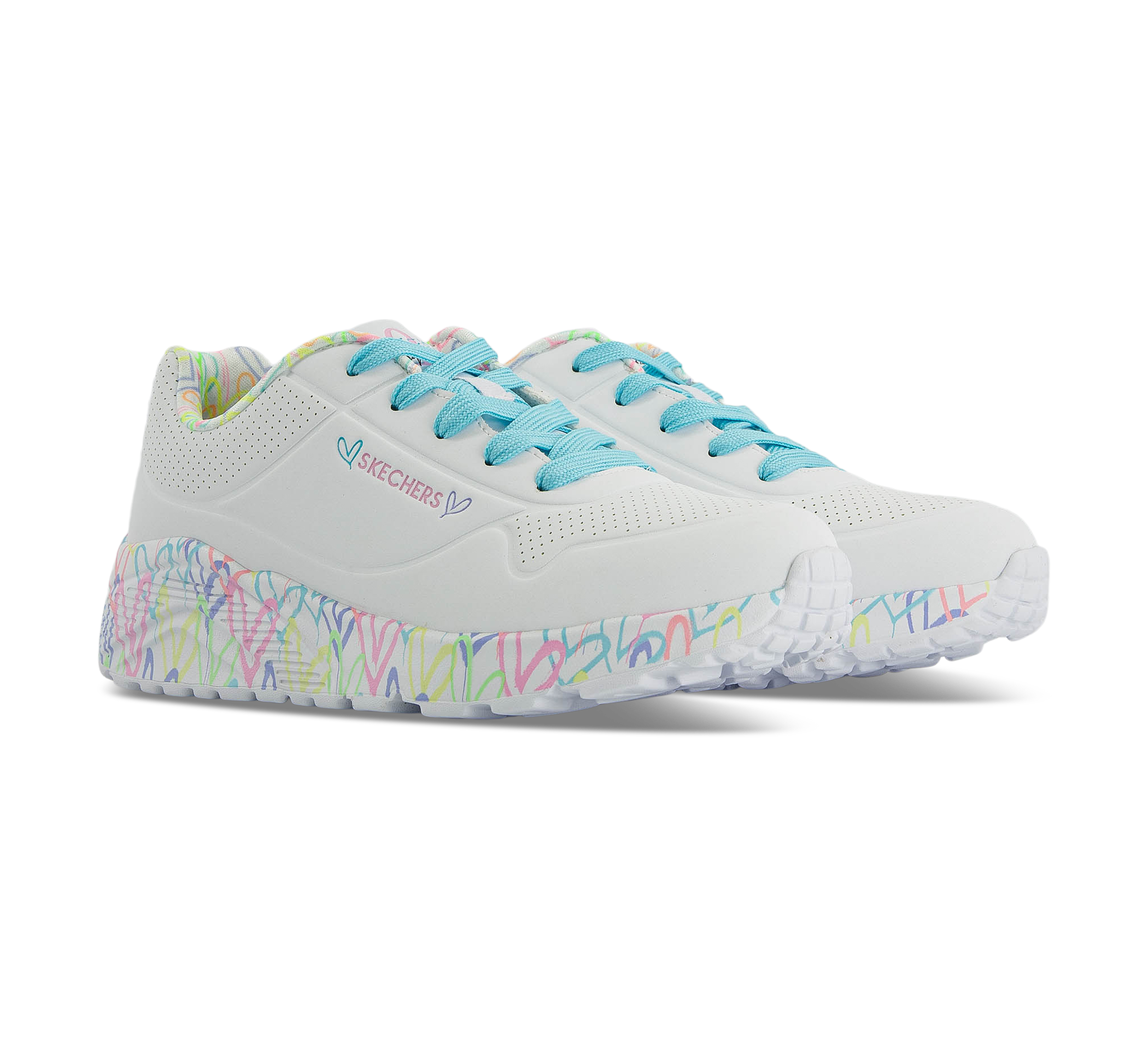 paar Skechers X Jgoldcrown: Uno Lit