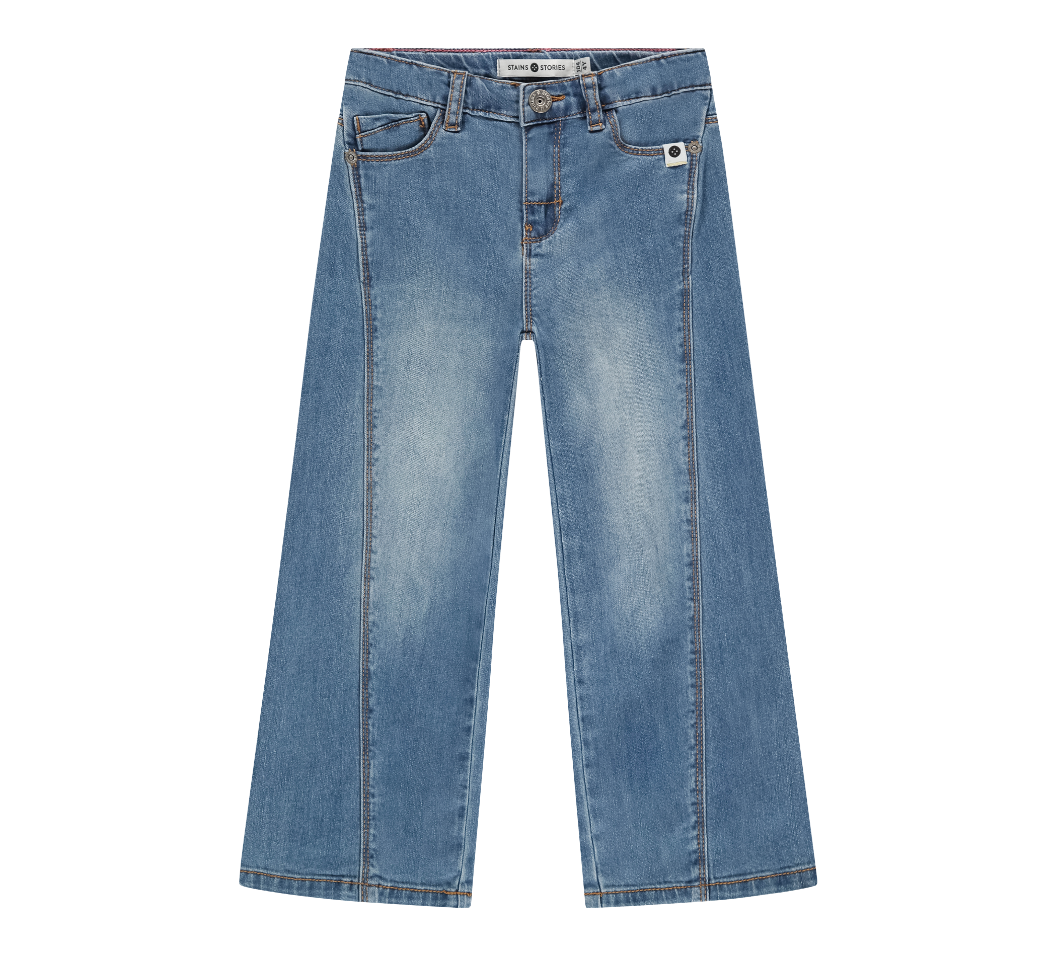 aussen Girls Wide Leg Denim