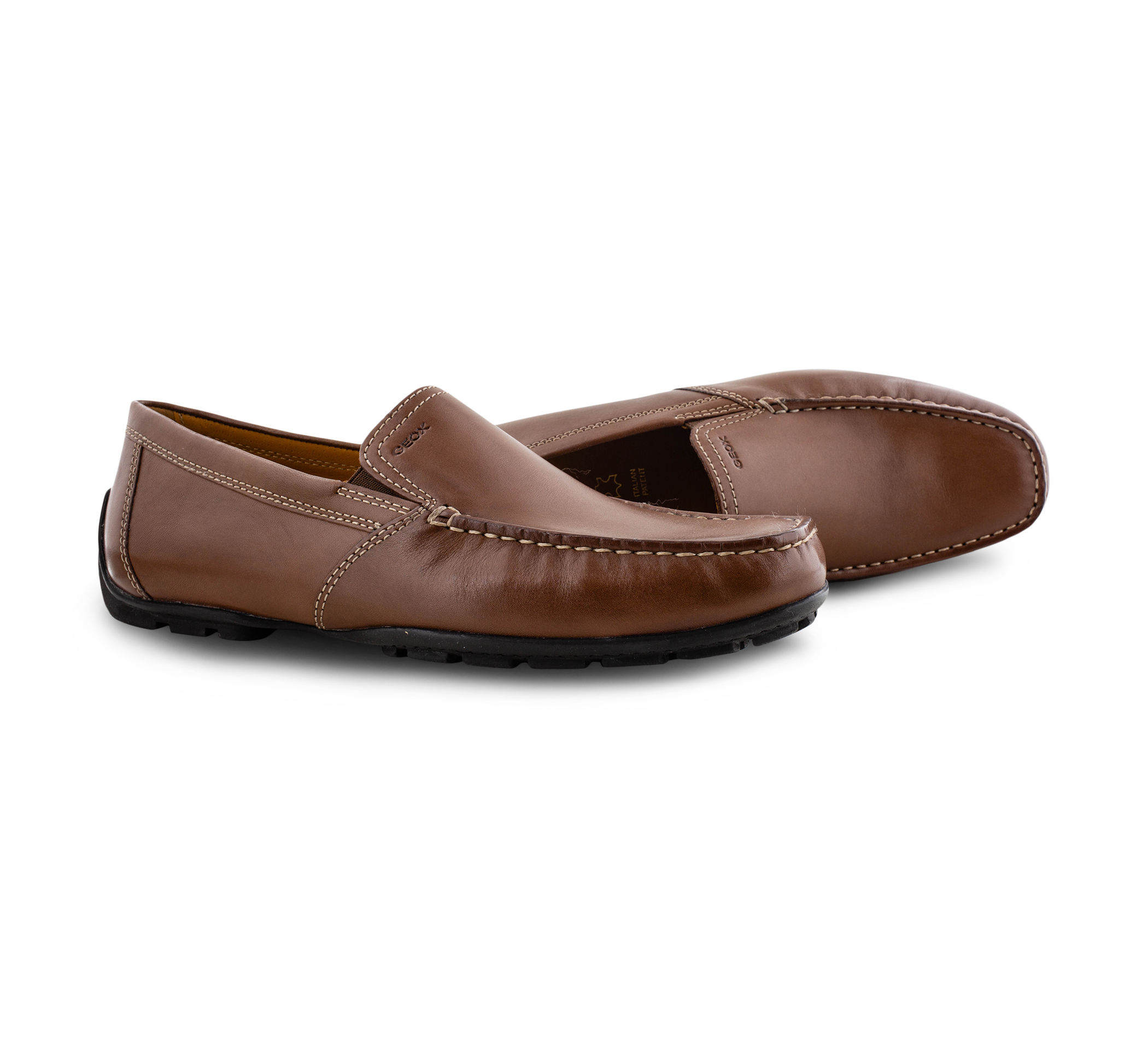 U MONER V - SMOOTH LEATHER Moner - Mokassins
