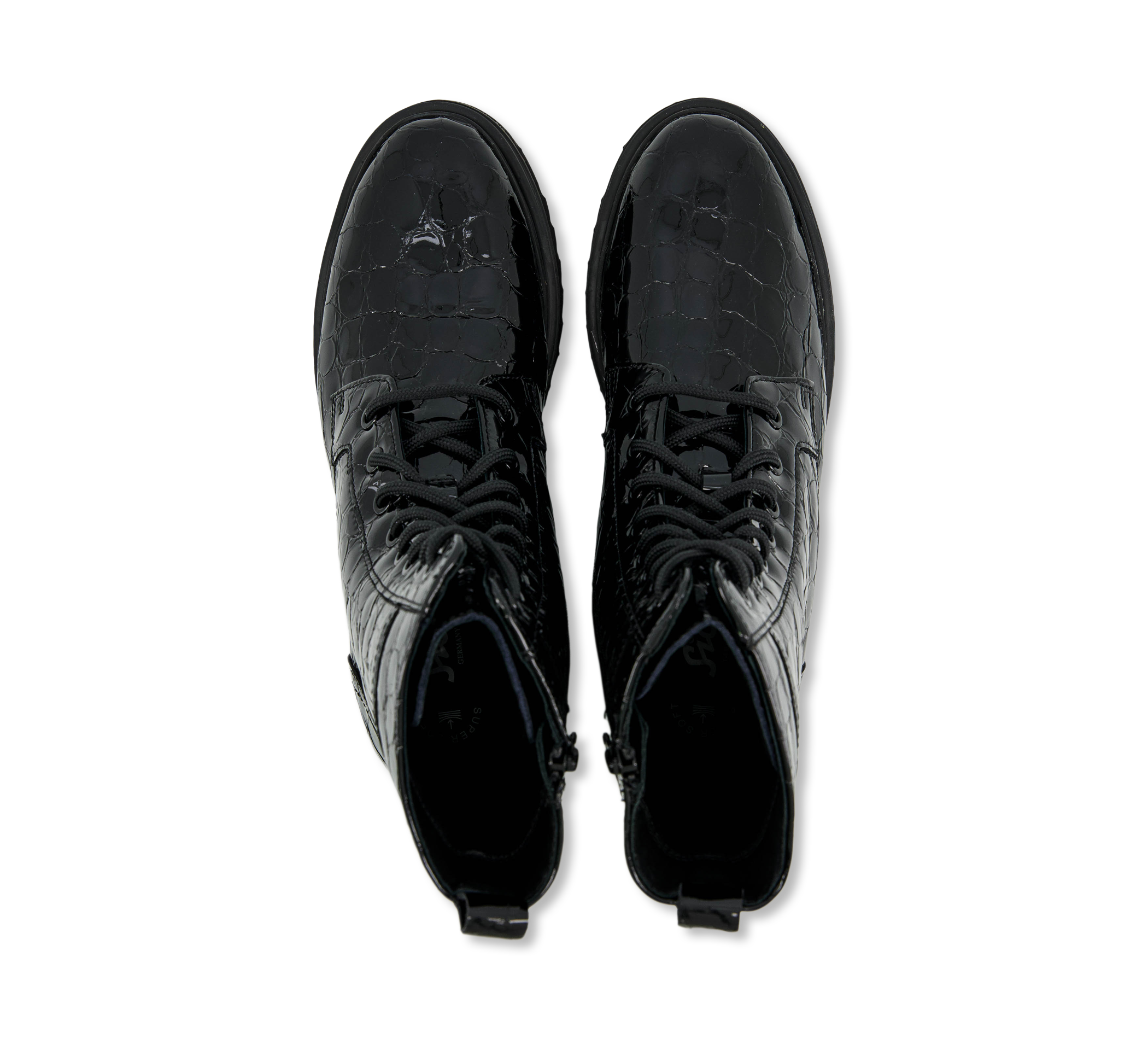 Damen Stiefel Schnürer