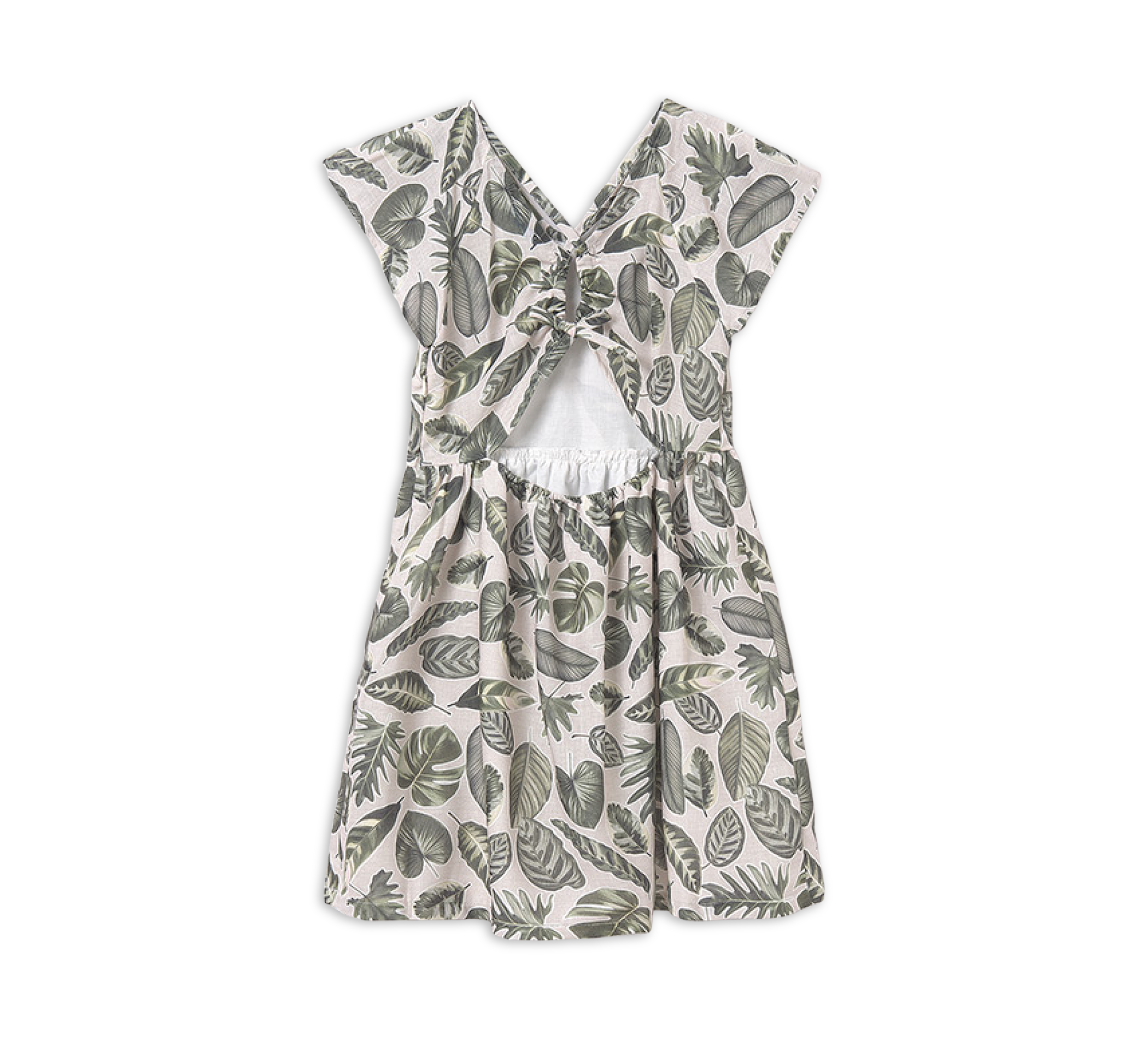 paar Kleid Rückenöffnung