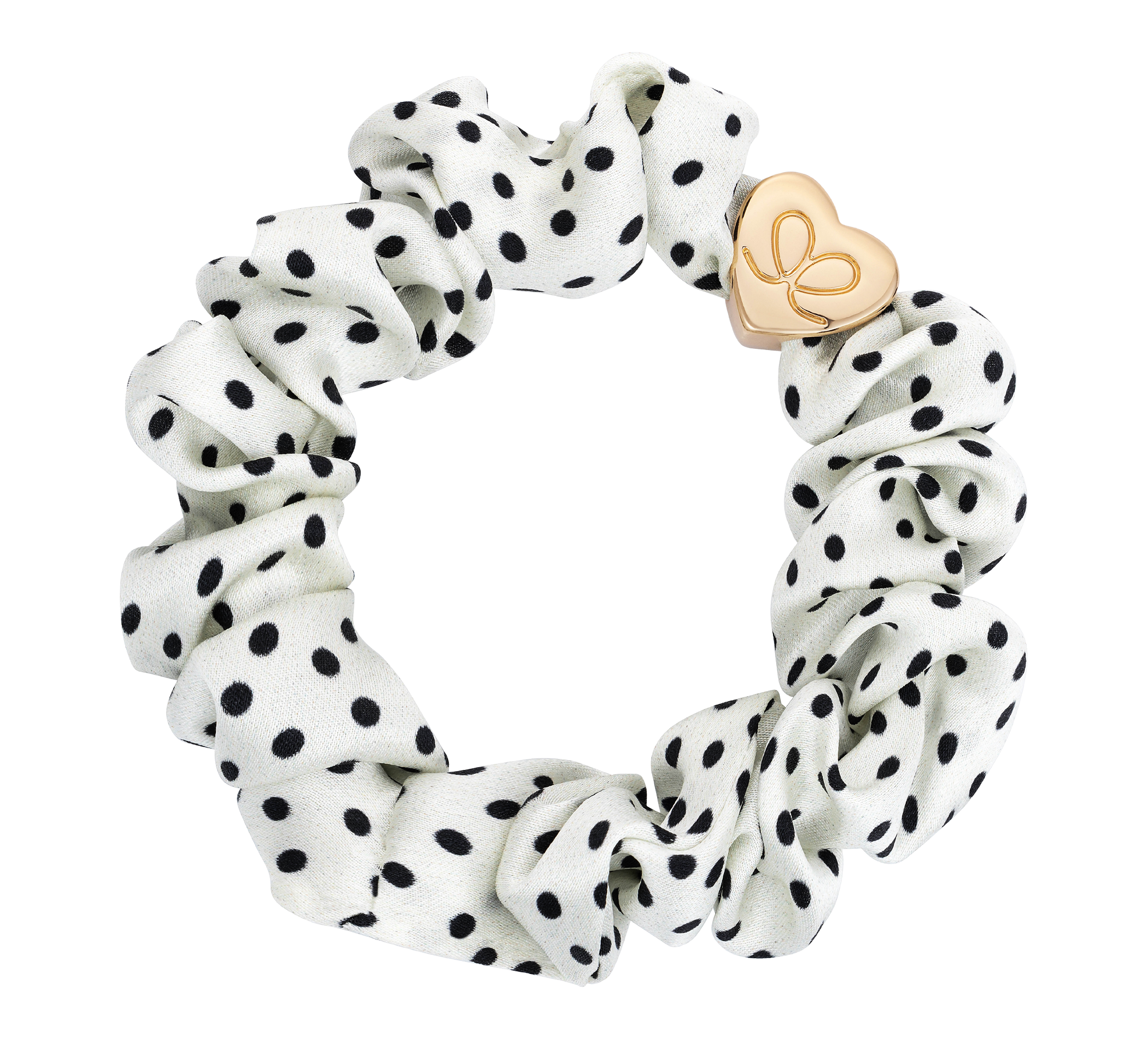aussen Silk Scrunchie Polka Dot
