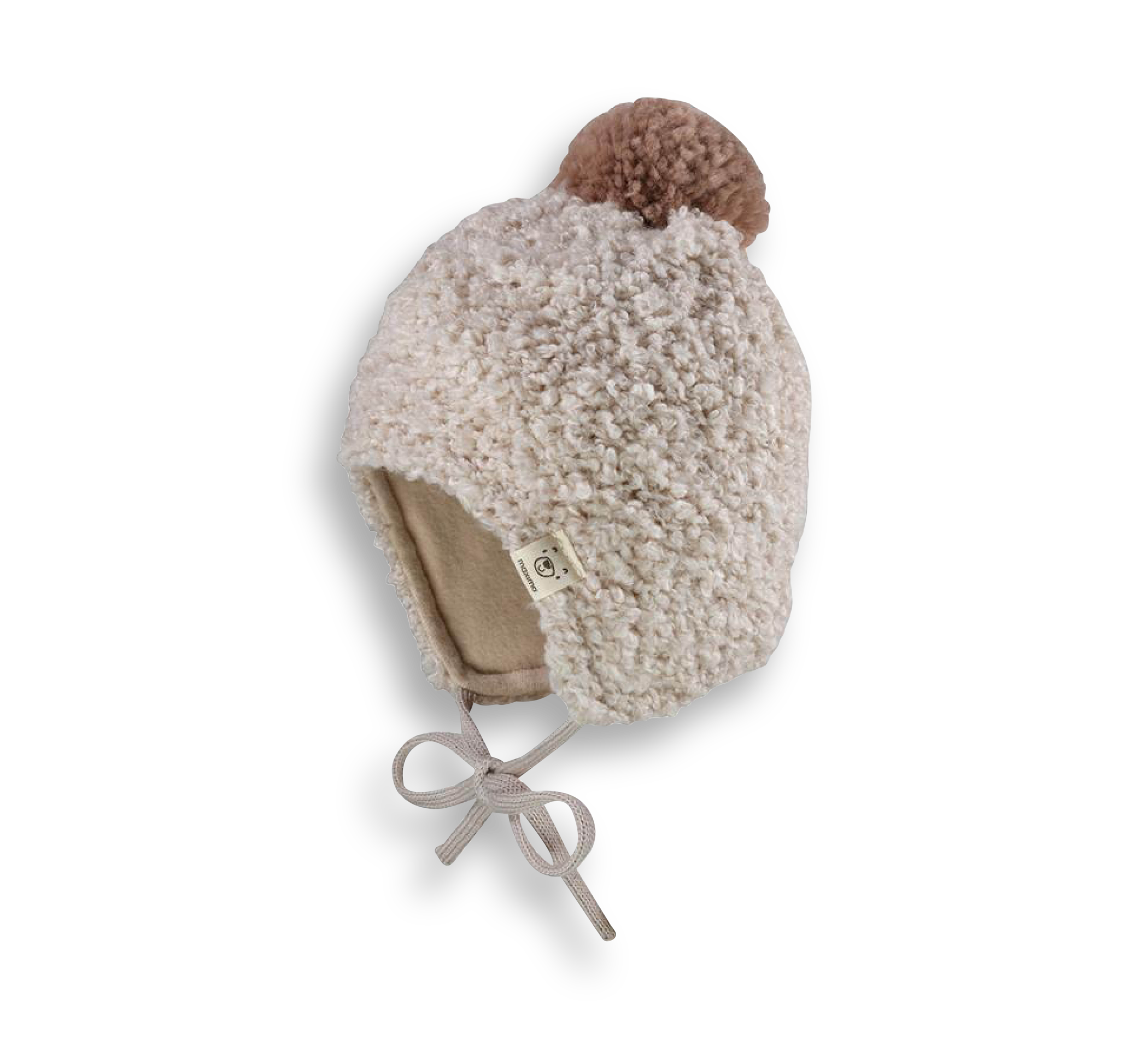 Mini-mütze Teddyoptik