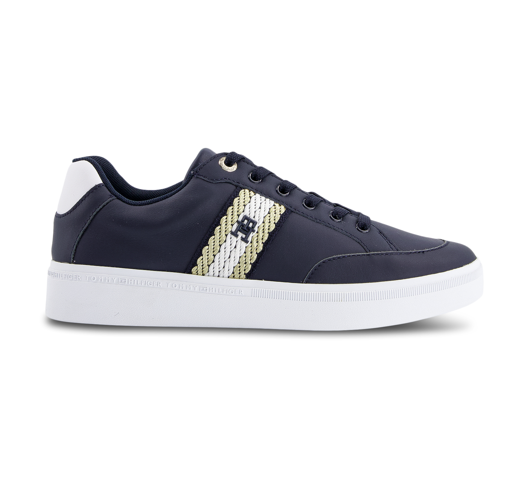 Court Sneaker With Webbing - Sneaker low