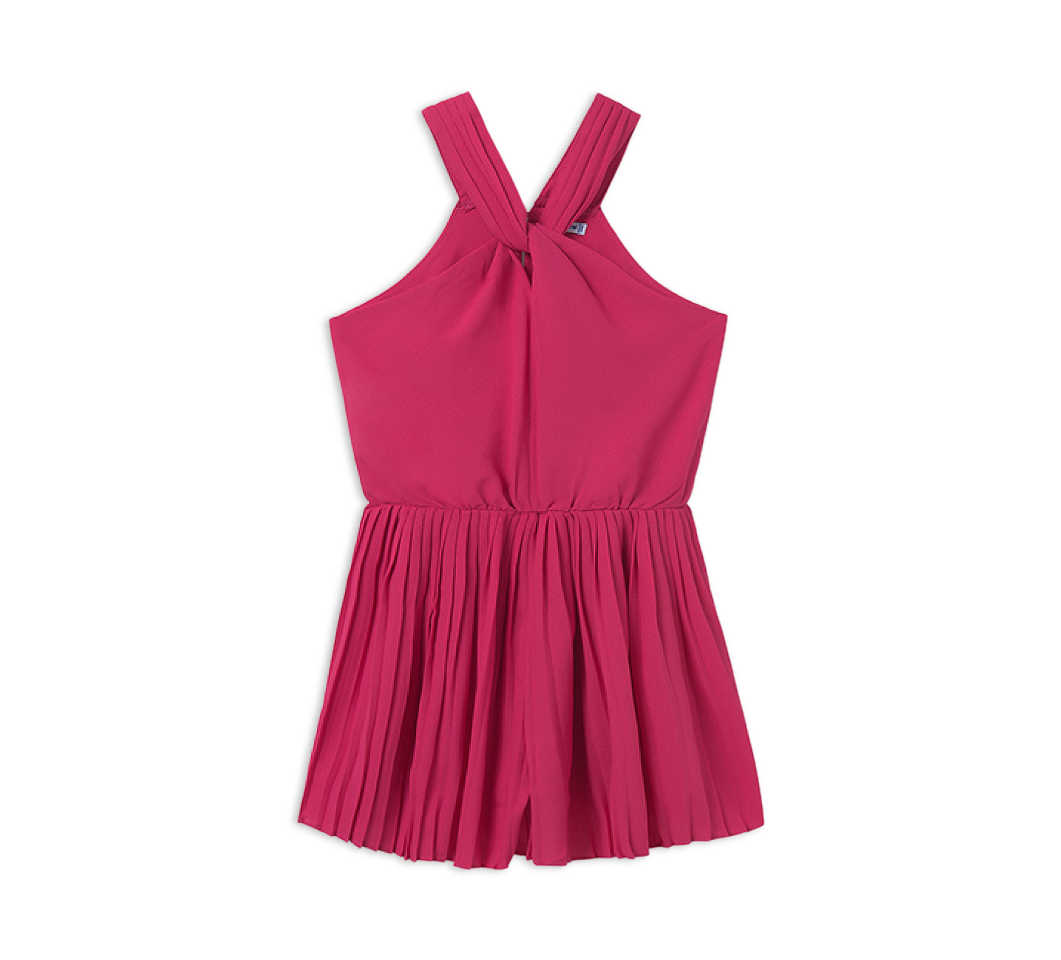 aussen Kurzer Jumpsuit Crepé Hibiscus