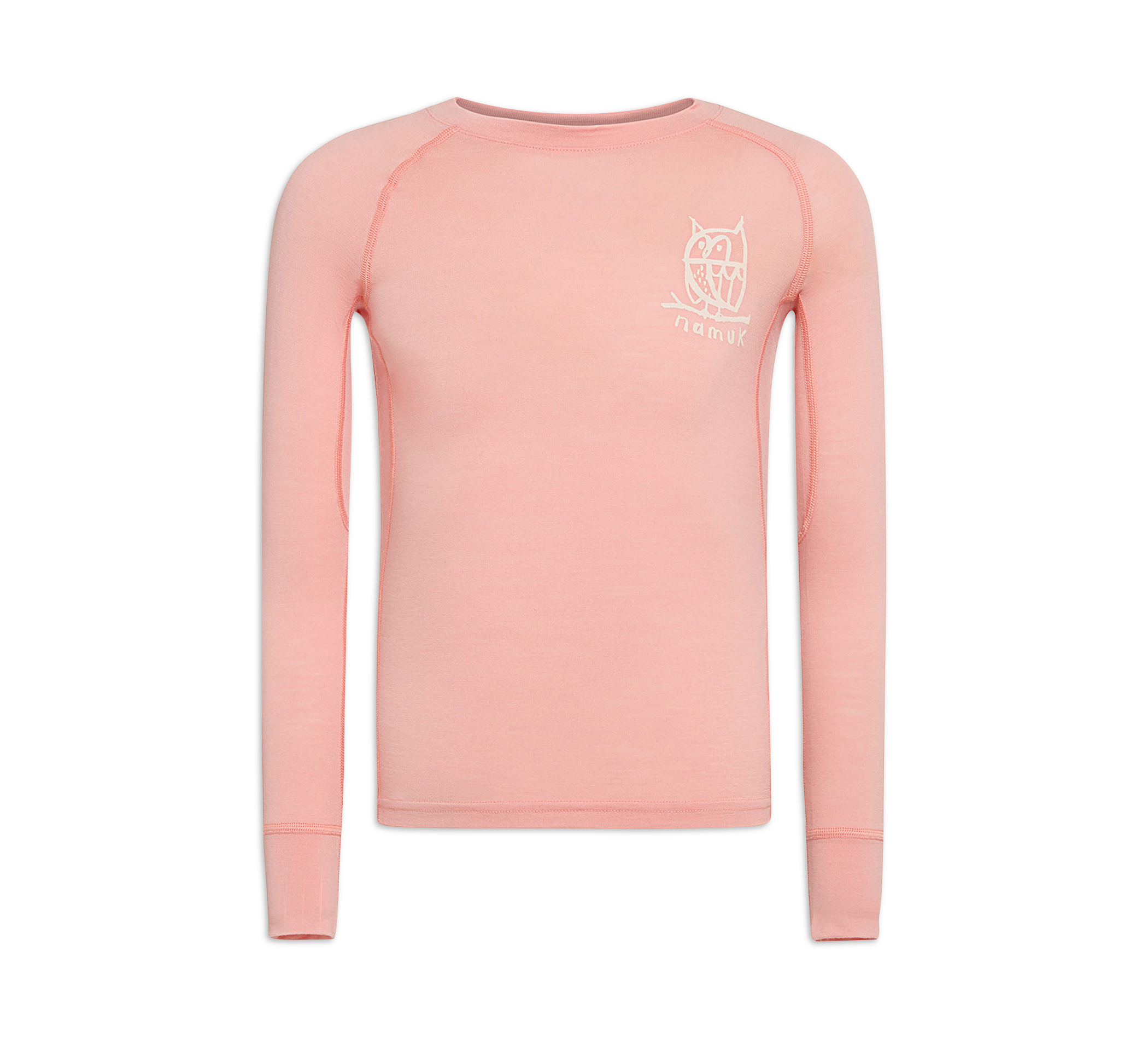 aussen Uil Merino Longsleeve - Unterwäsche