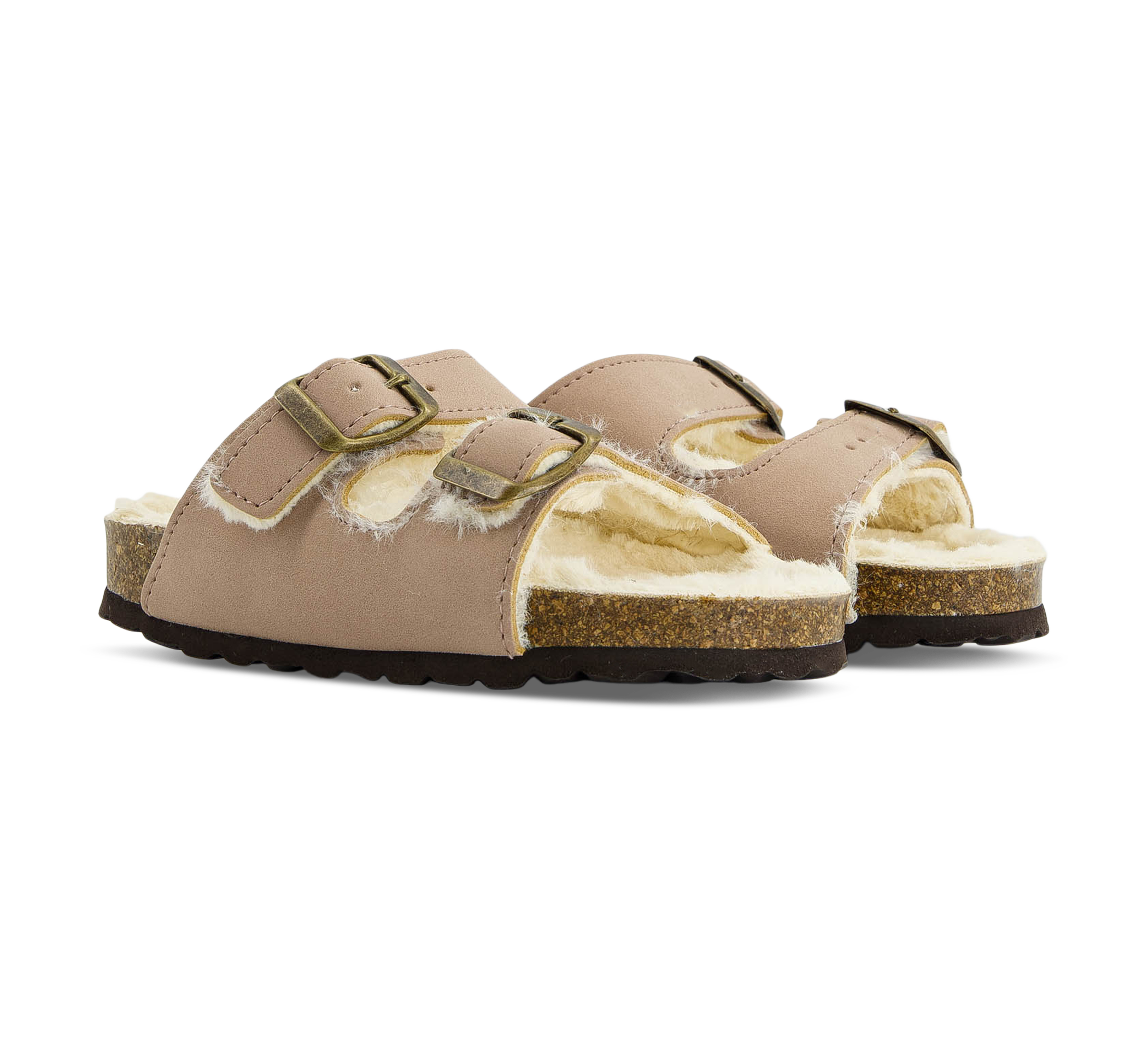 paar Offene Hausschuhe