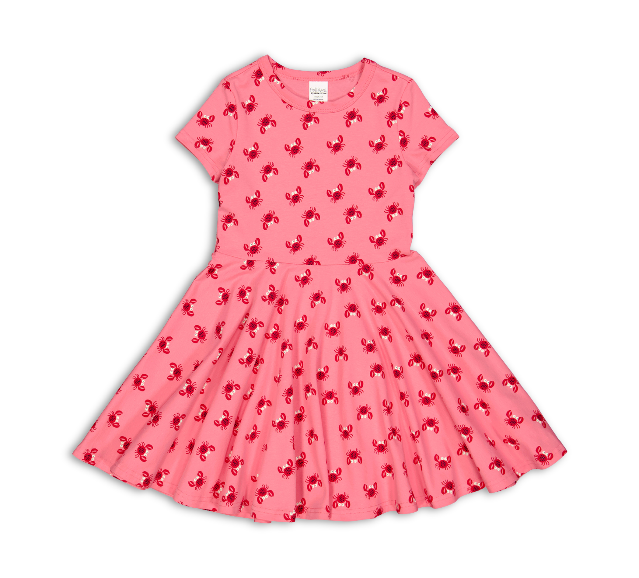 aussen Crab S/s Swing Dress