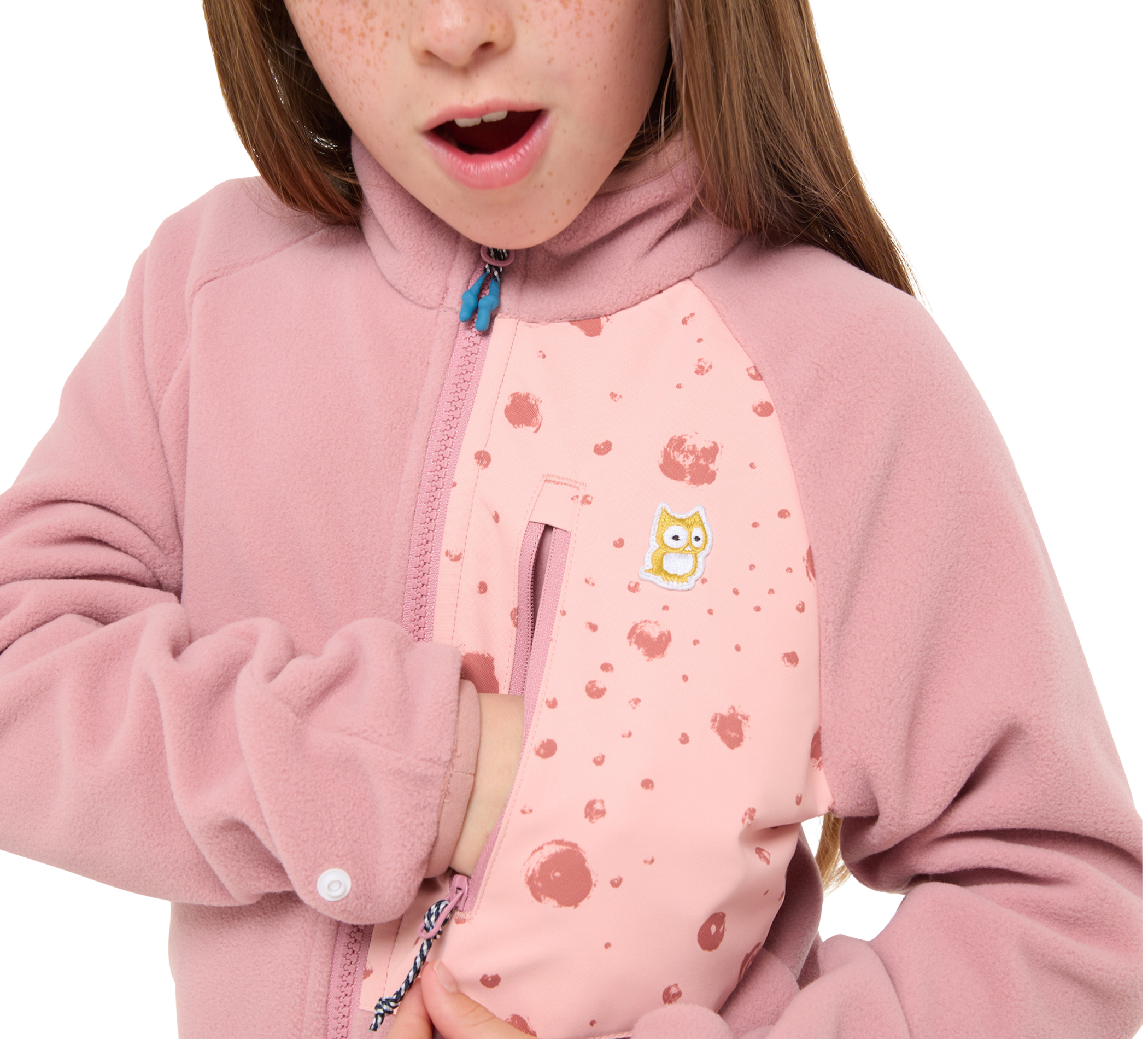 Avan bio-fleece jacket "galaxy