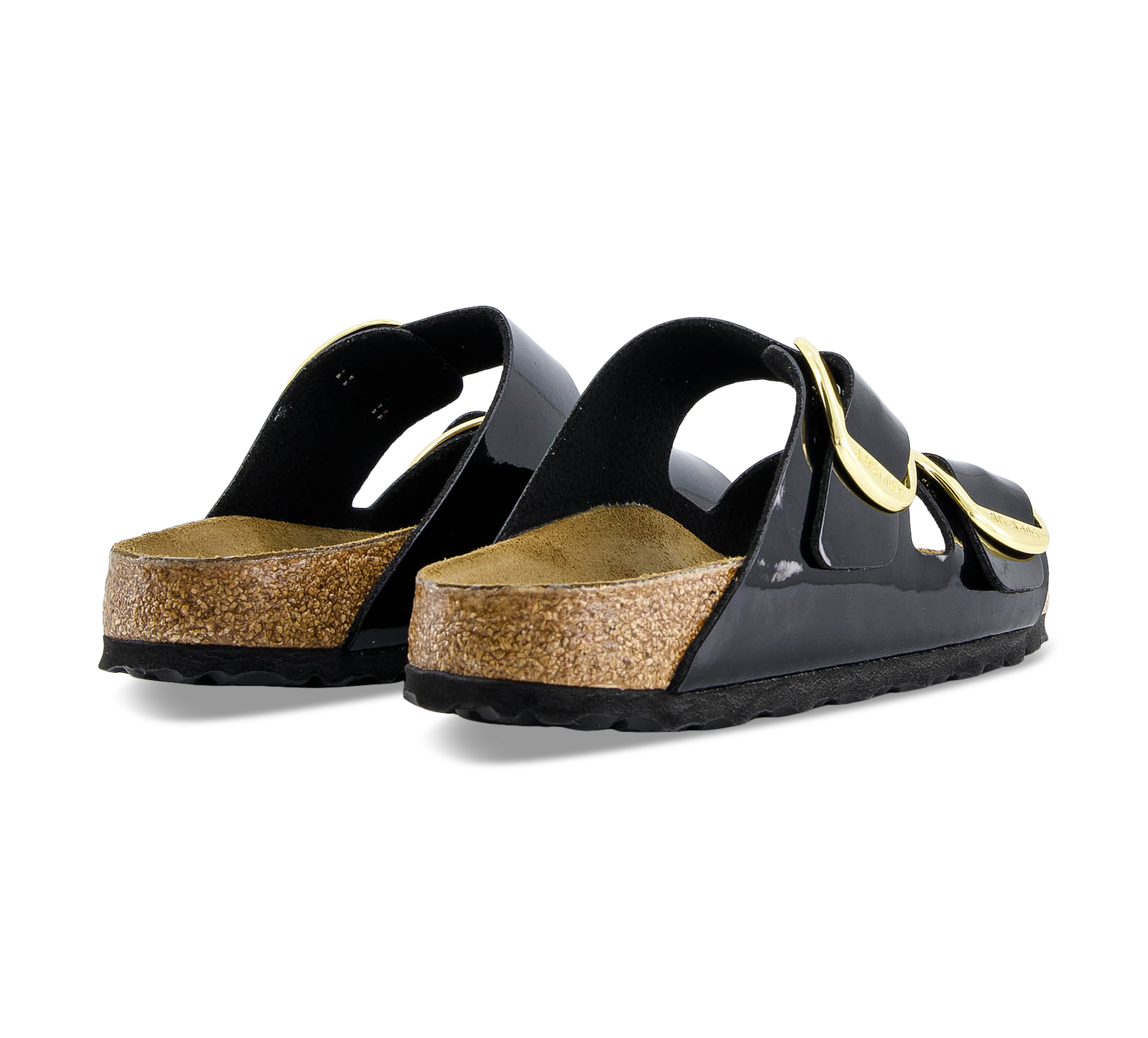 Arizona Big Buckle BF Patent Black Gold