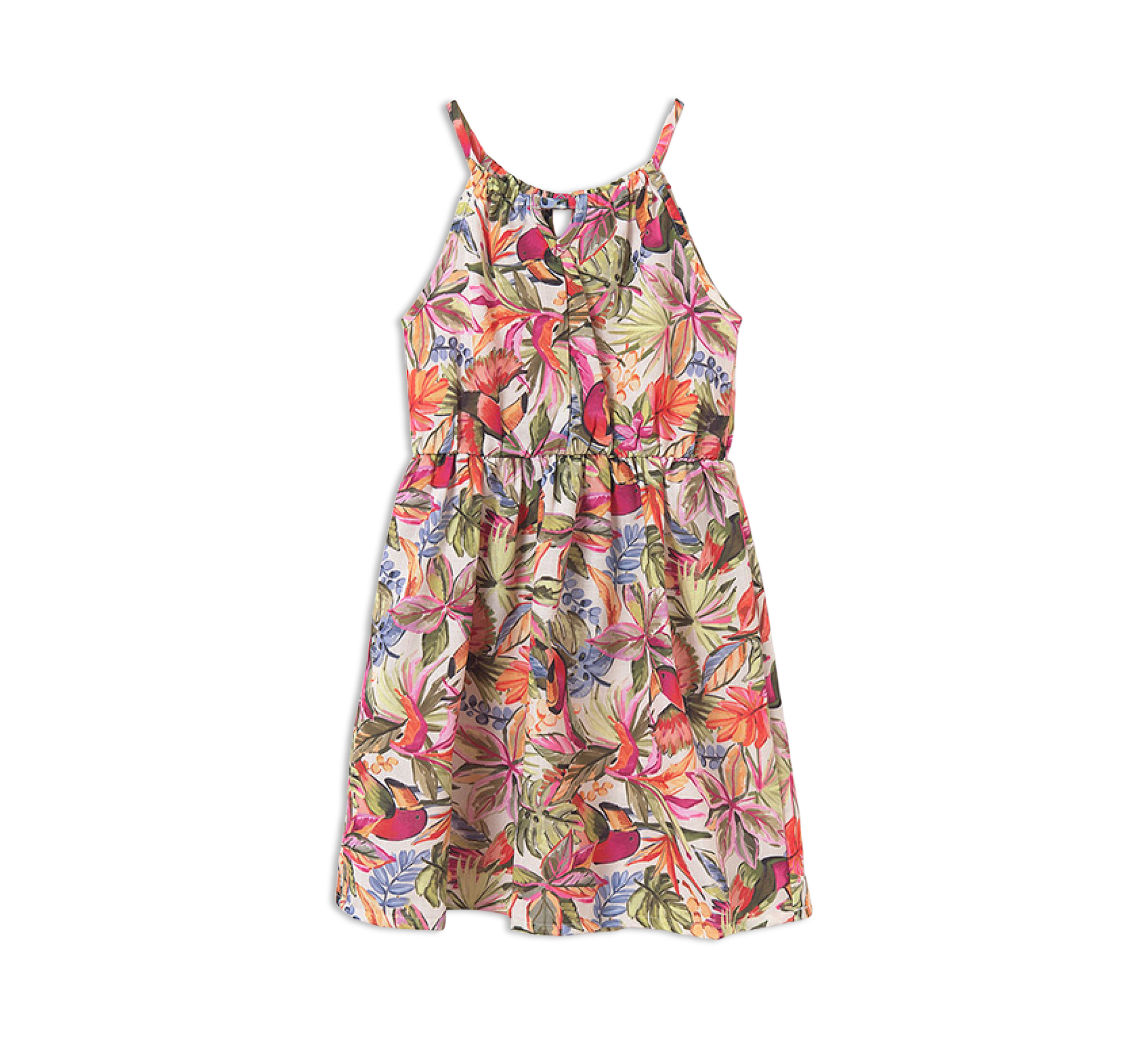 aussen Kleid Bedruckt