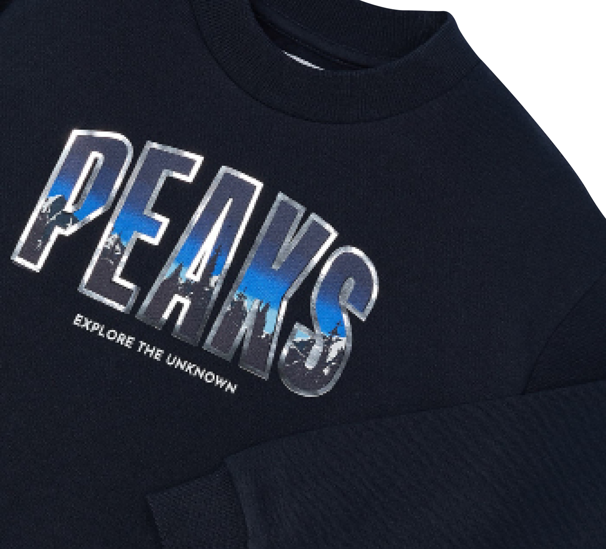 Pullover Silver Print