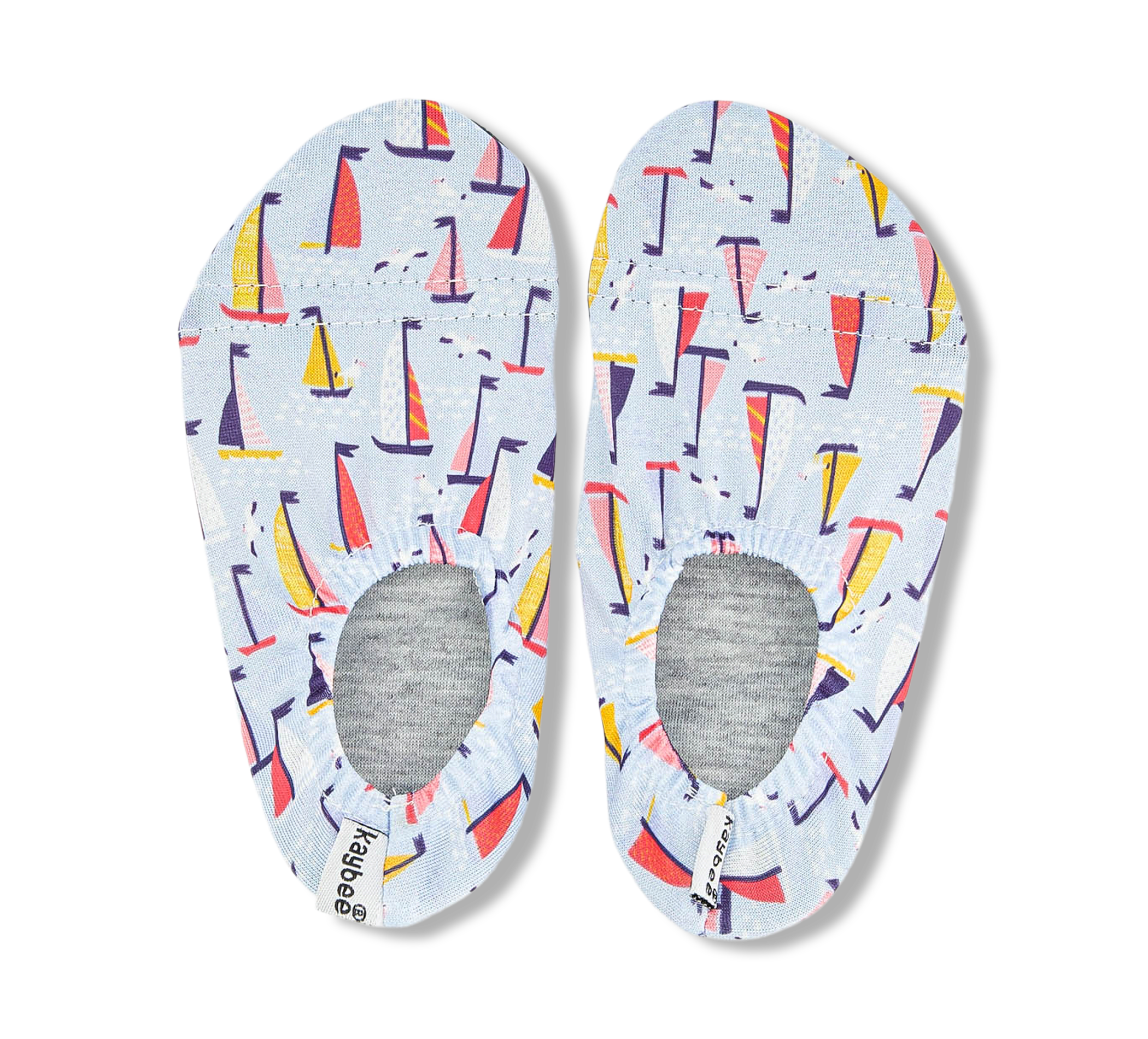 oben Segelschiffe - Badesocken