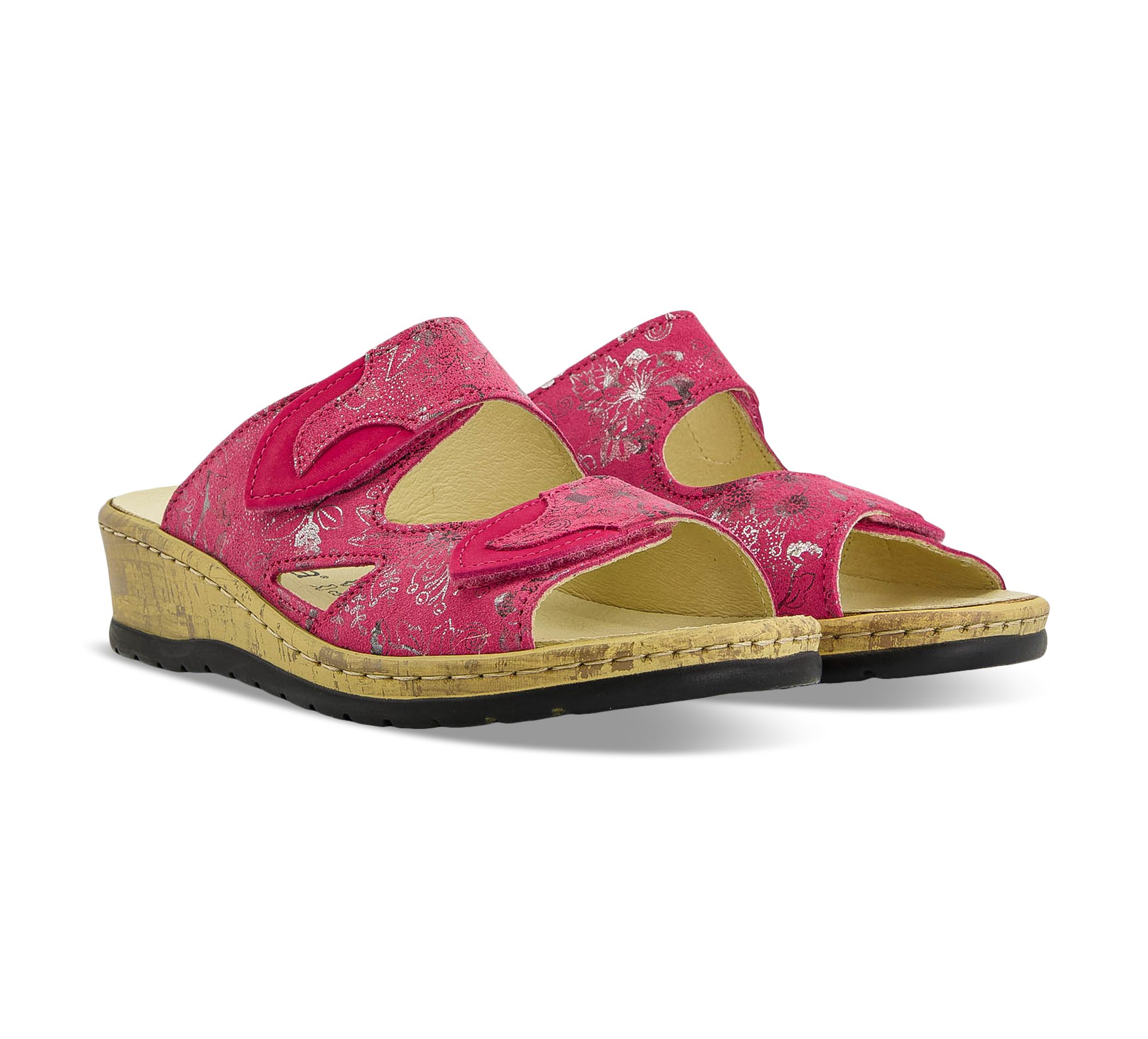 paar Offene Hausschuhe