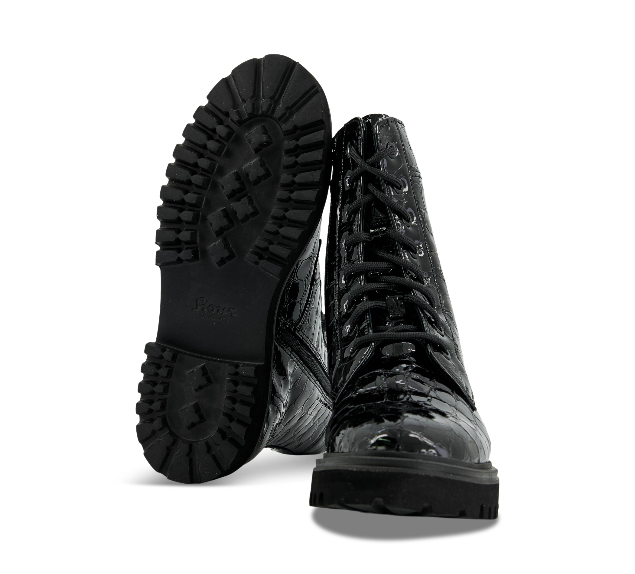 Damen Stiefel Schnürer