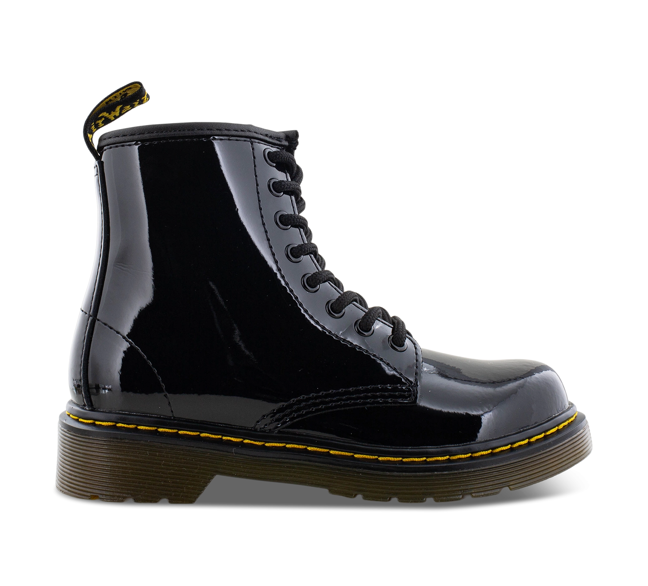 Junior 1460 Lacklederstiefel - Schnürschuhe