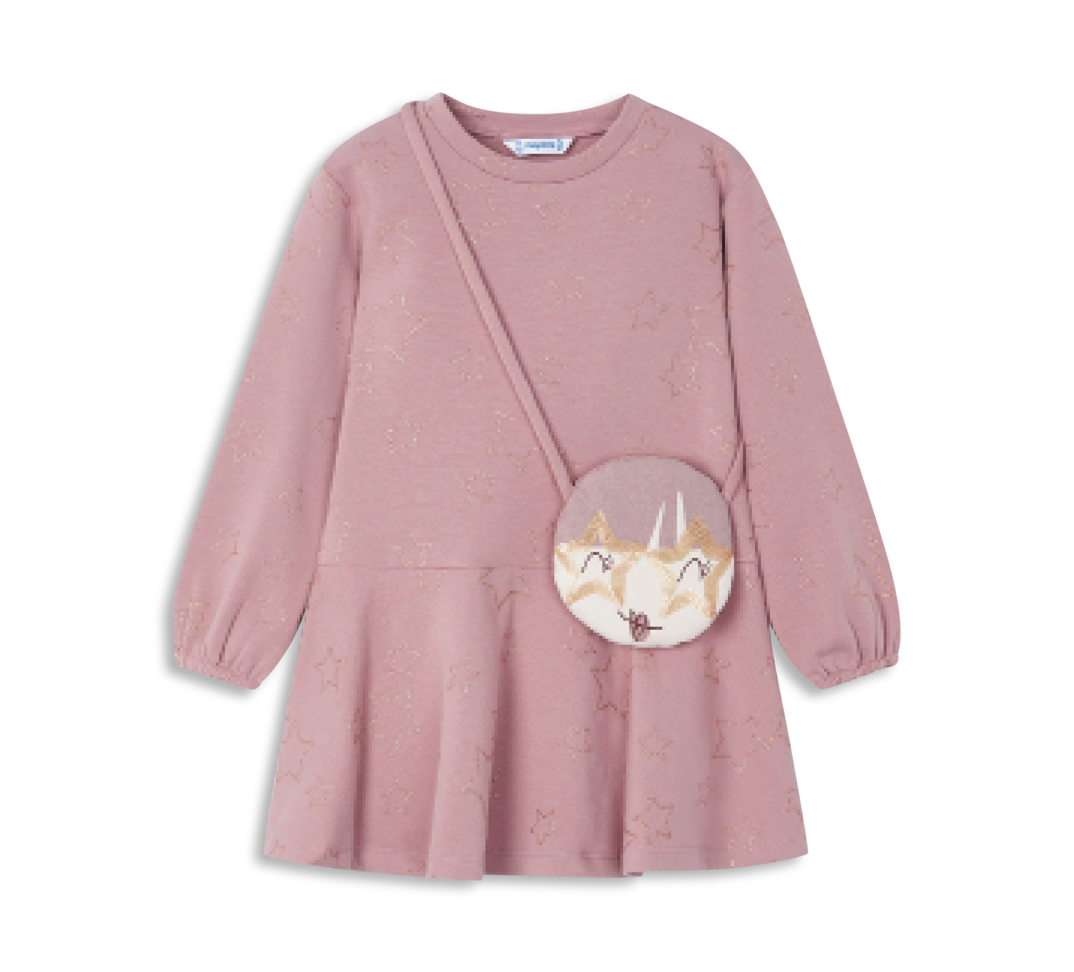 aussen Strickkleid Tasche