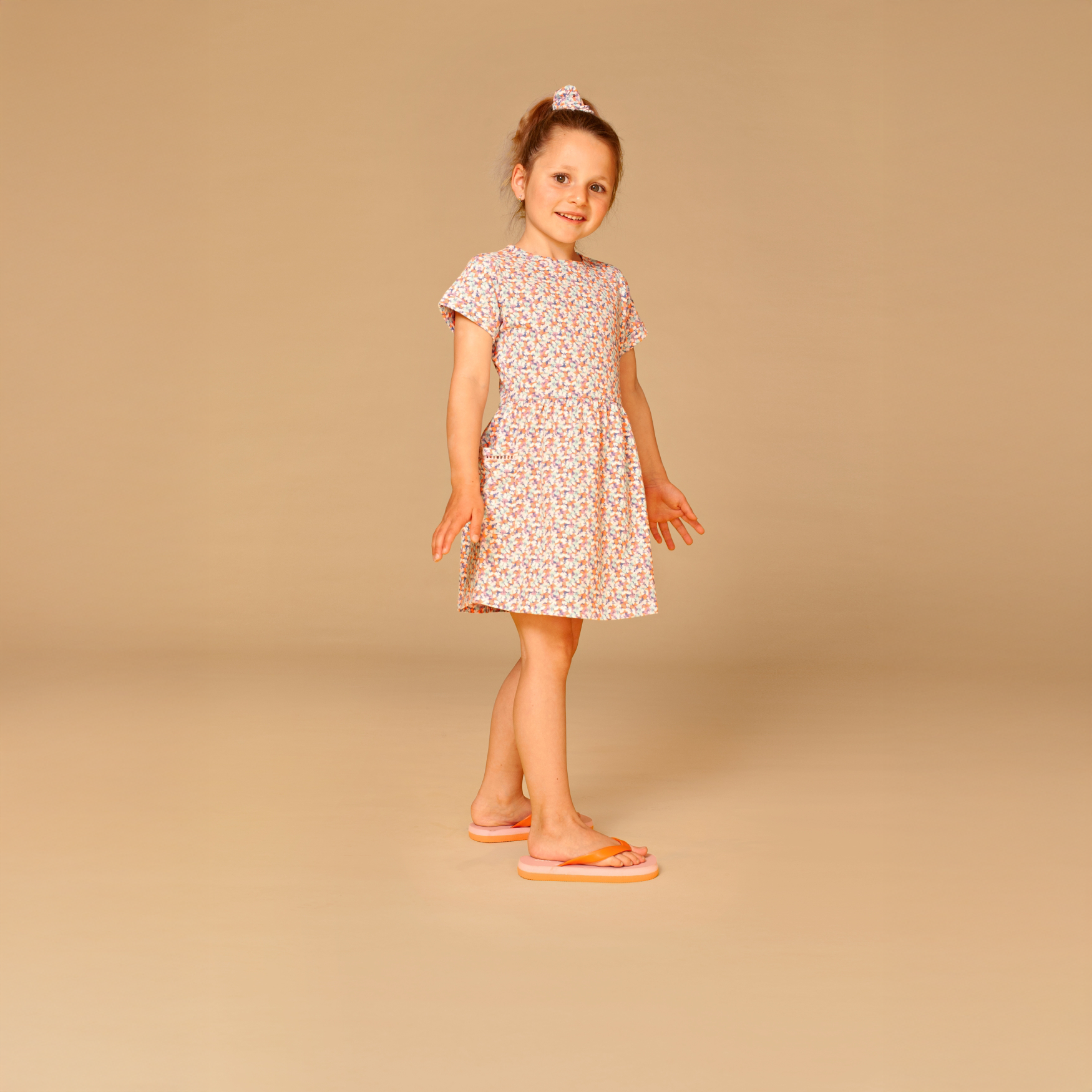 Girls Dress Short Sleeve